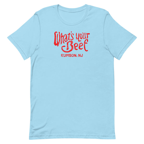 What's Your Beef - RUMSON - Unisex t-shirt Ocean Blue