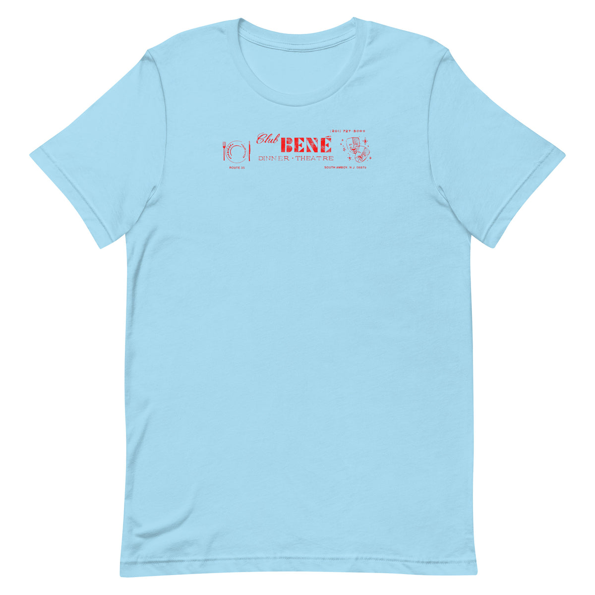 Club Bené - SOUTH AMBOY - Unisex t-shirt Ocean Blue