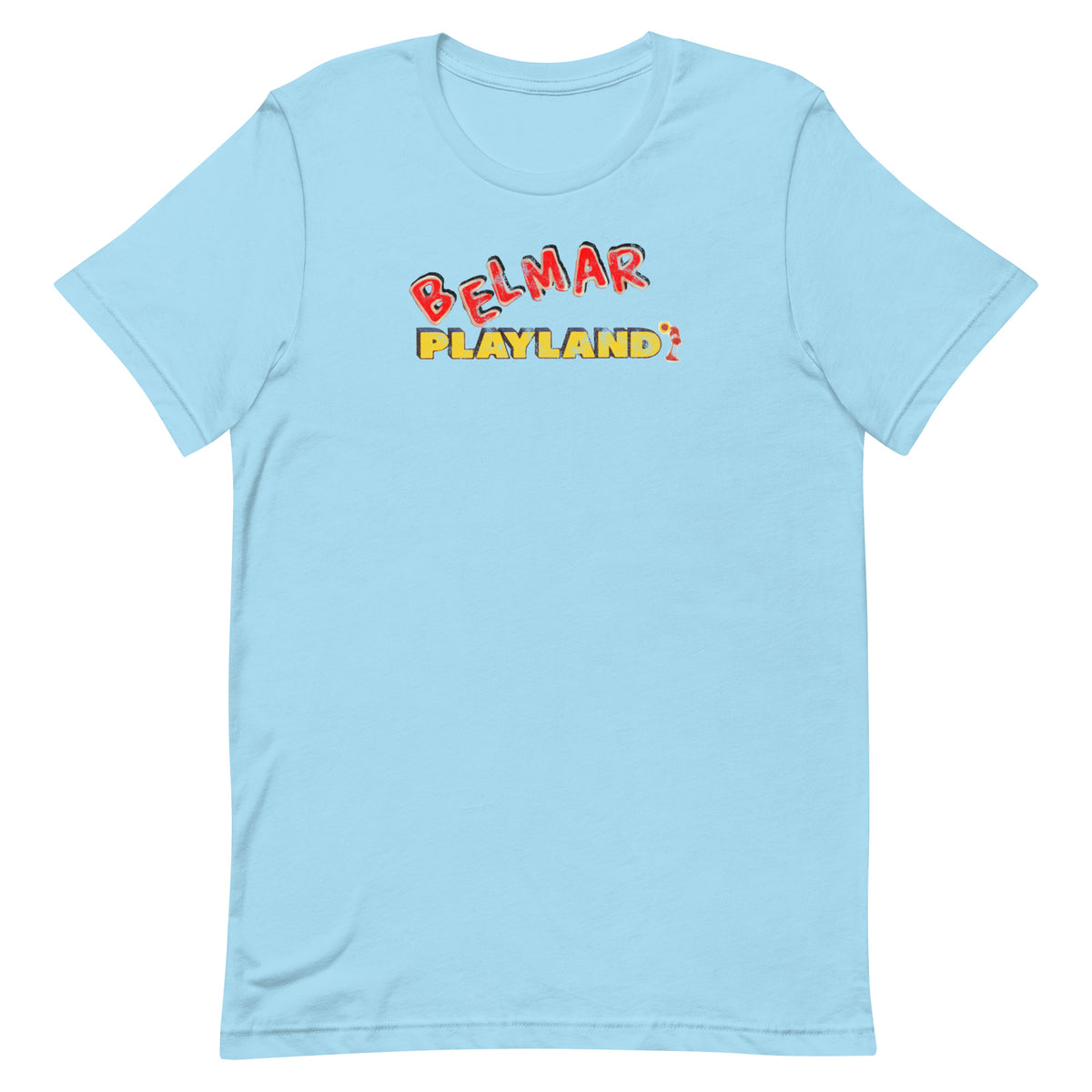 Belmar Playland - BELMAR - Unisex t-shirt Ocean Blue