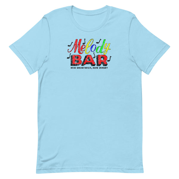 Melody Bar - NEW BRUNSWICK - Unisex t-shirt Ocean Blue