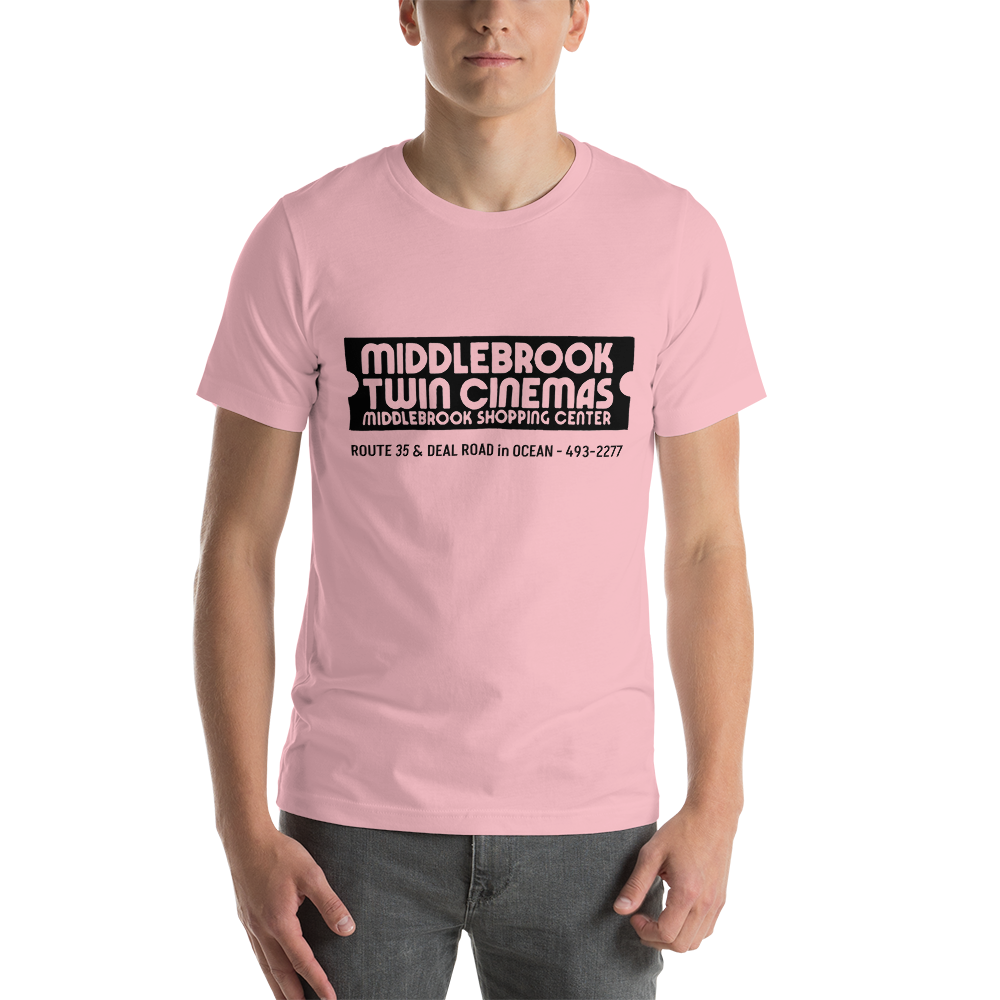 Middlebrook Twin Cinema - OCEAN - Unisex t-shirt Pink