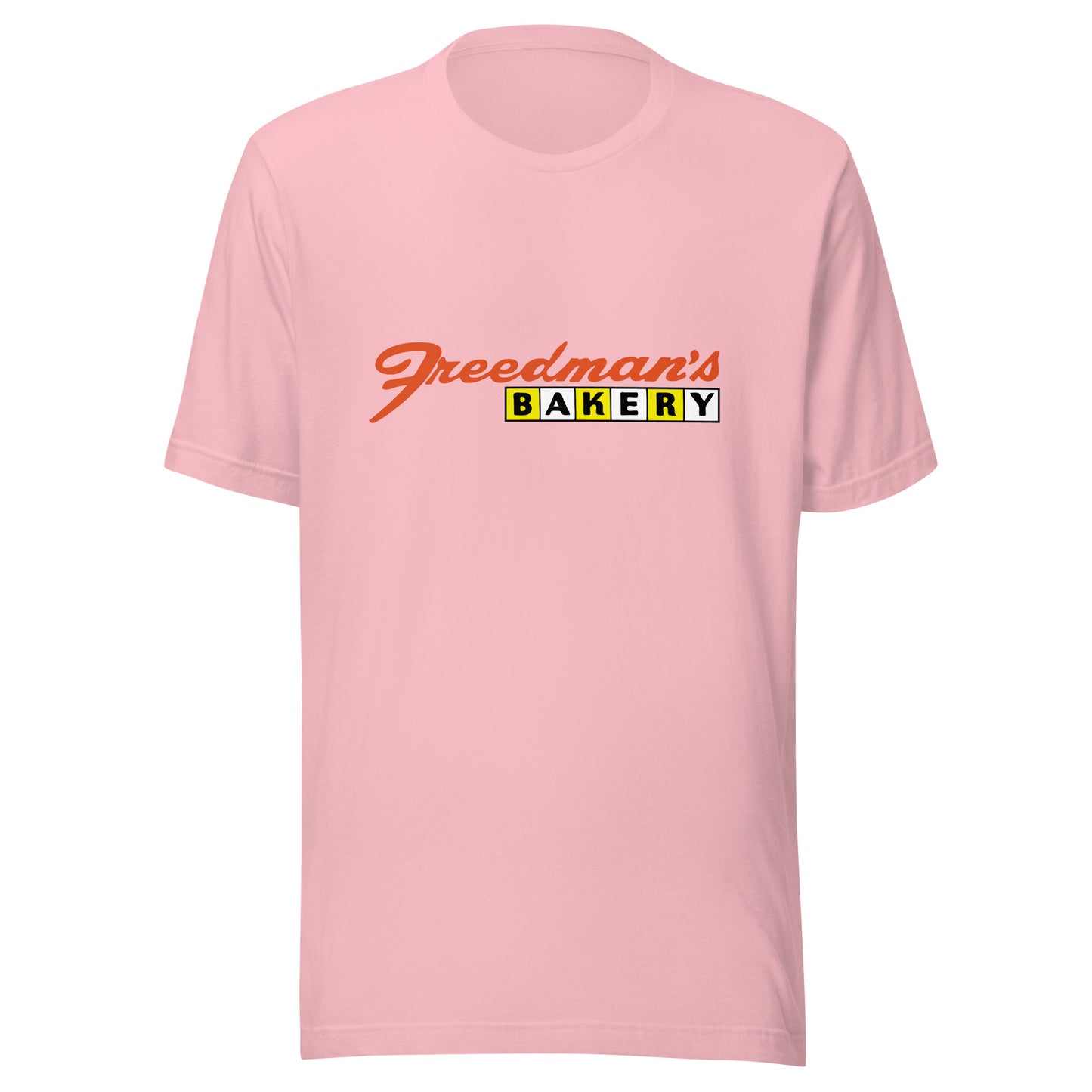 Freedman's Bakery - MULTIPLE LOCATIONS - Unisex t-shirt Pink