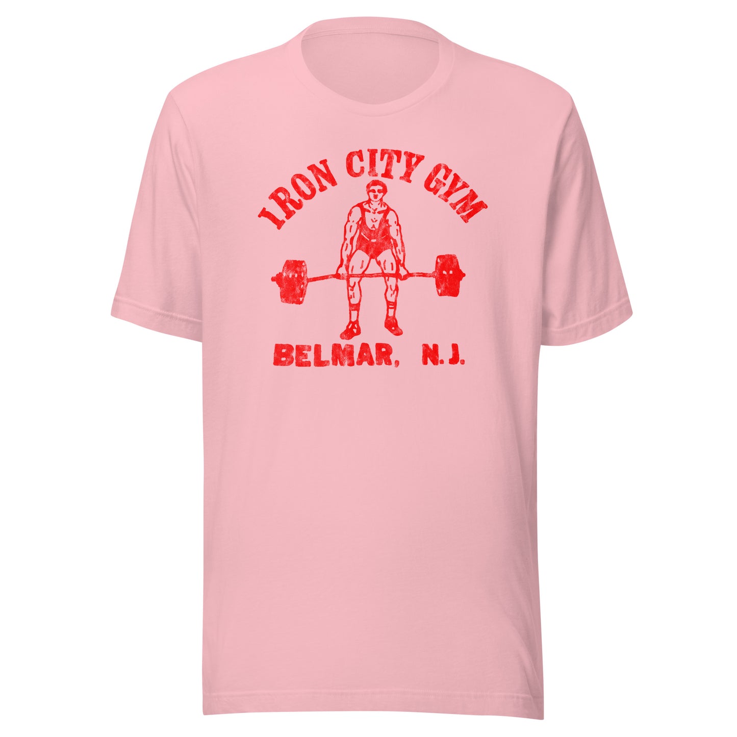 Iron City Gym - BELMAR - Unisex t-shirt Pink