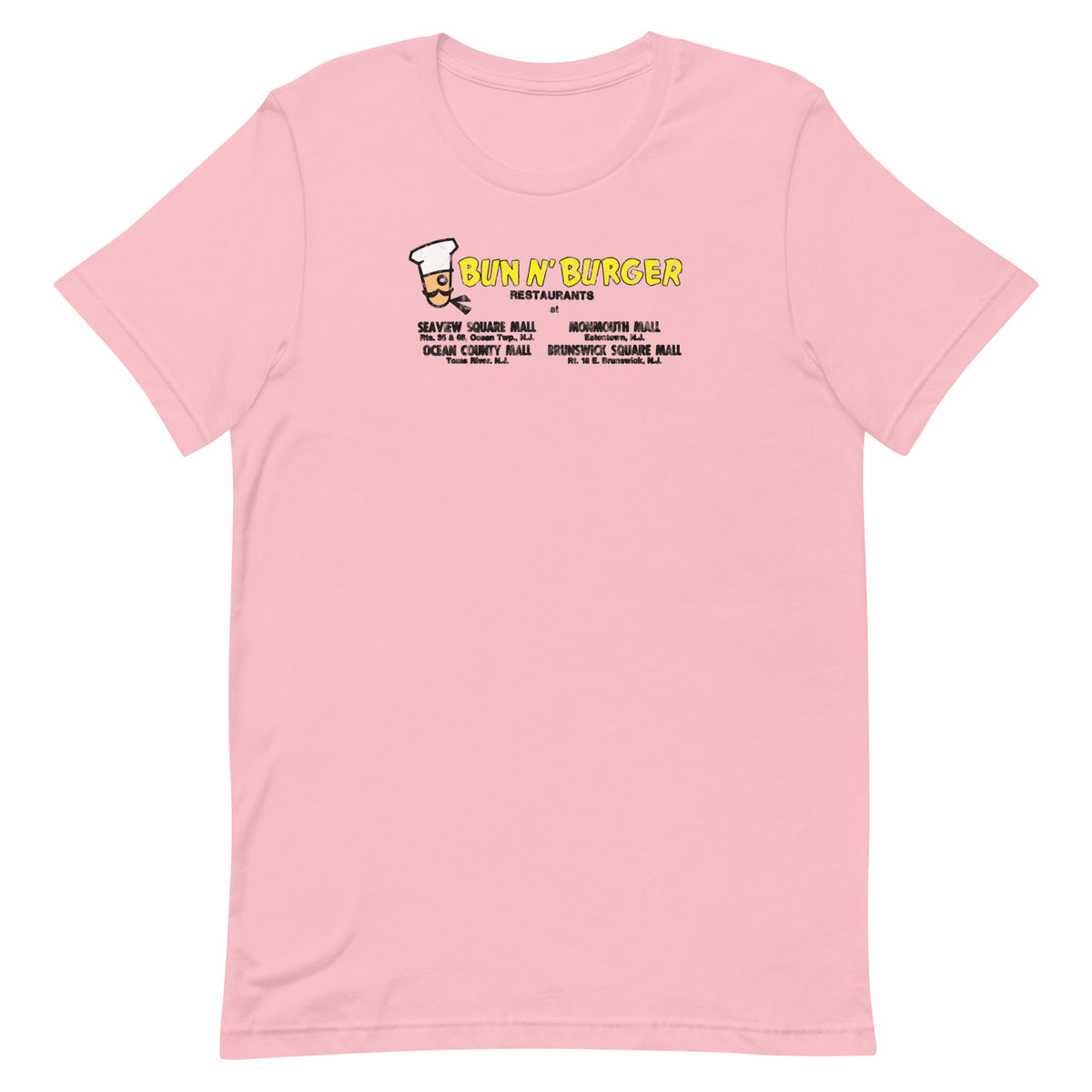 Bun N' Burger - EATONTOWN / OCEAN / TOMS RIVER - Unisex t-shirt