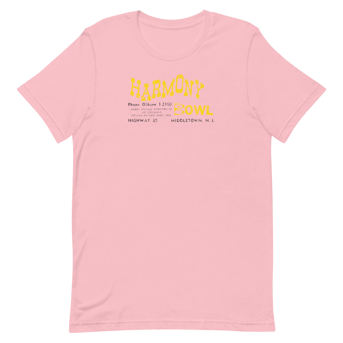 Harmony Bowl - MIDDLETOWN - Unisex t-shirt
