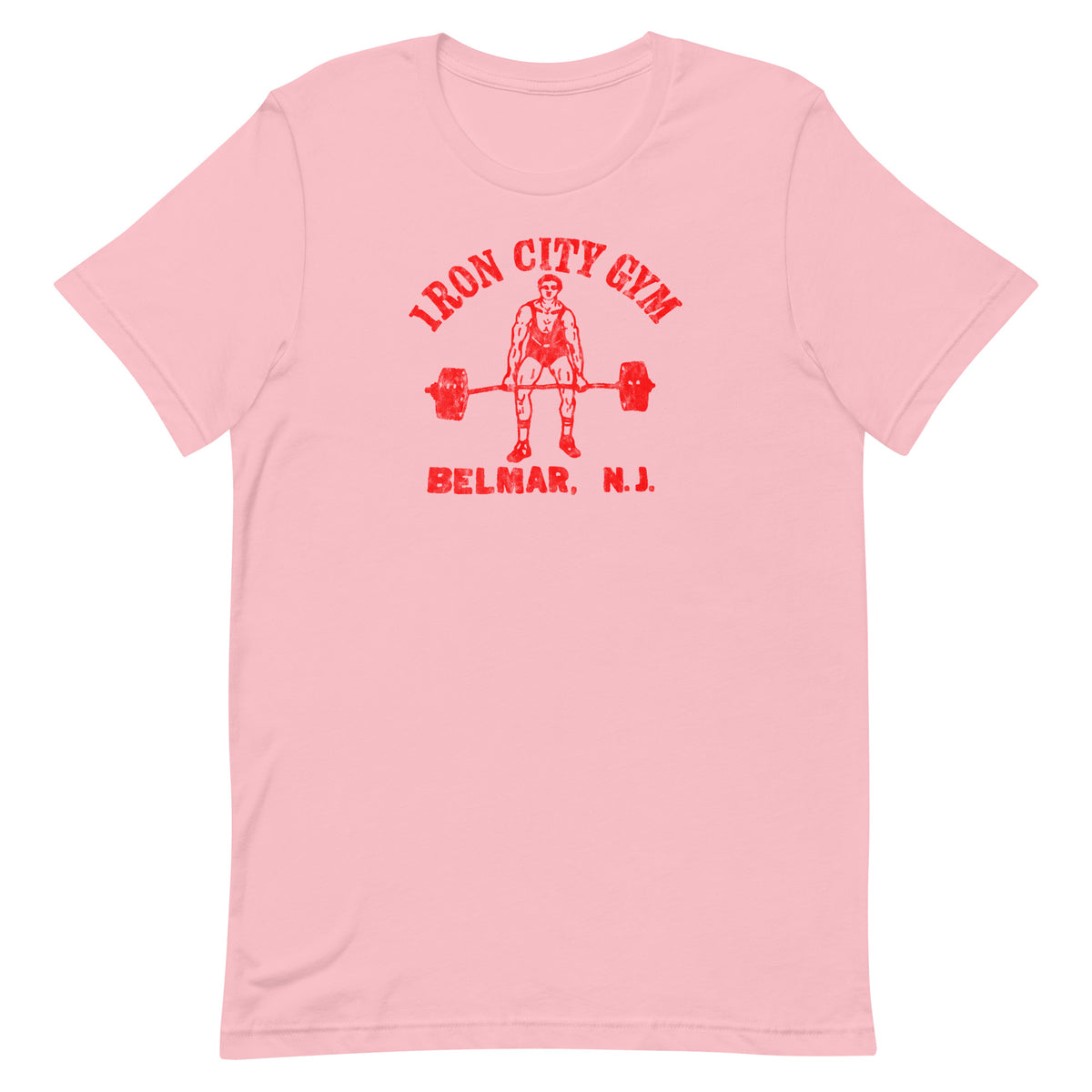 Iron City Gym - BELMAR - Unisex t-shirt Pink
