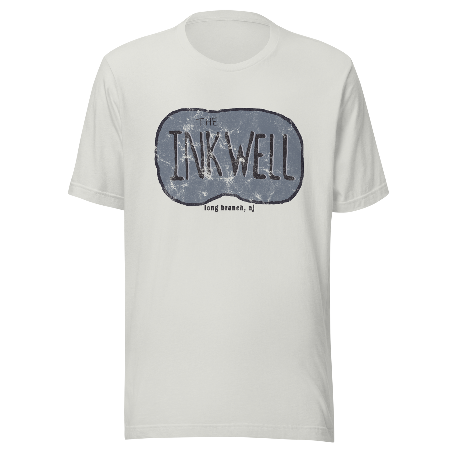 The Inkwell - LONG BRANCH - Unisex t-shirt Silver