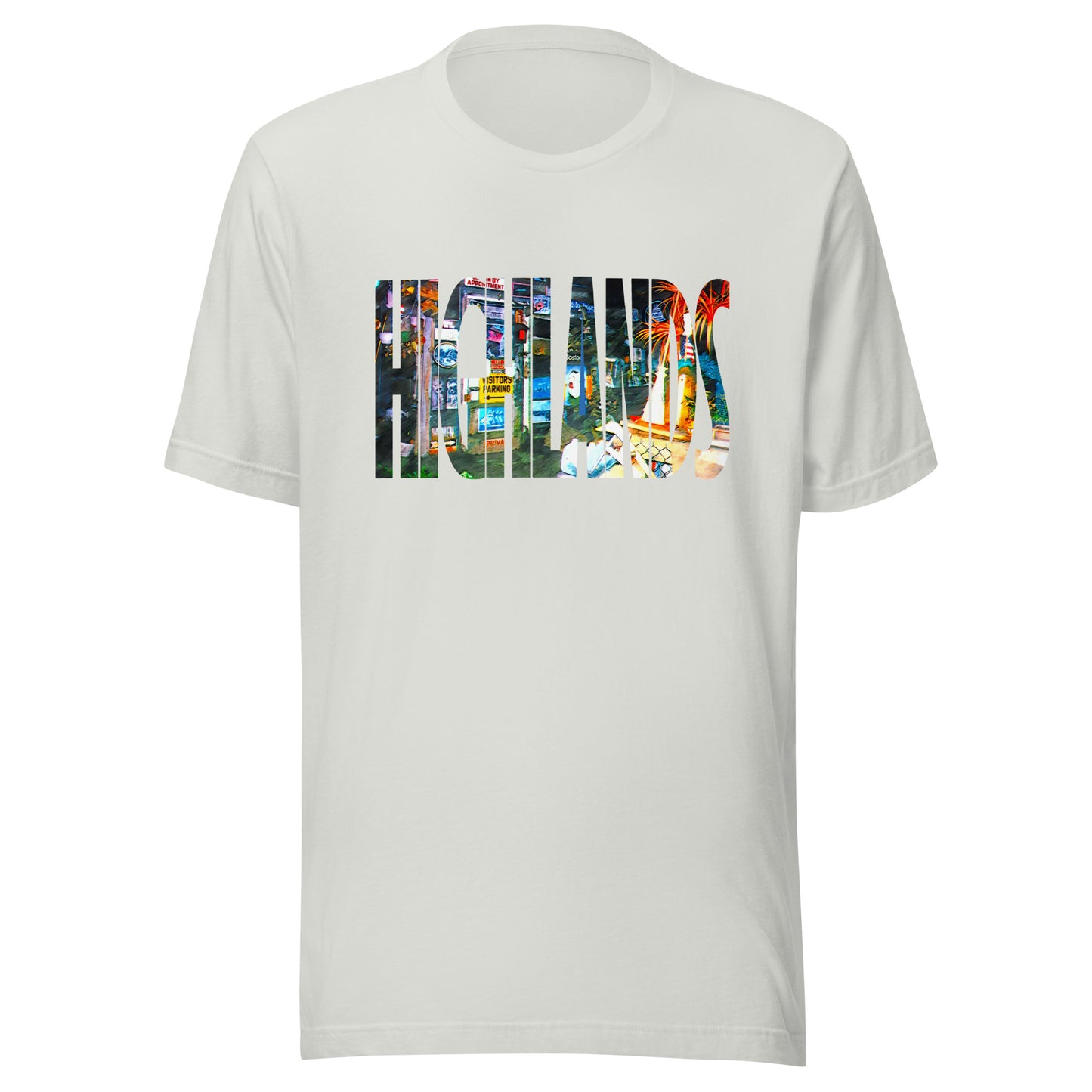 Bud's Grave / HIGHLANDS - HIGHLANDS - Unisex t-shirt Silver