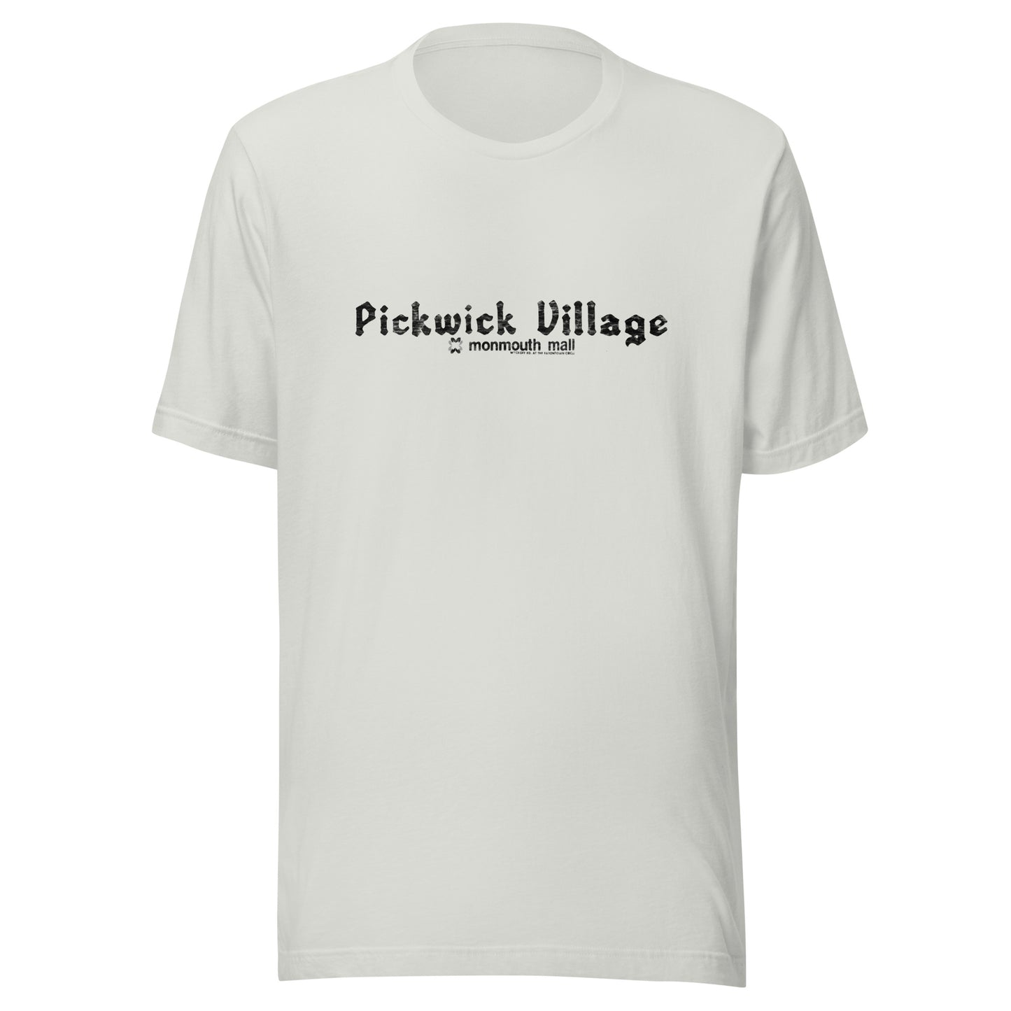Pickwick Village - EATONTOWN / MONMOUTH MALL - Unisex t-shirt Silver