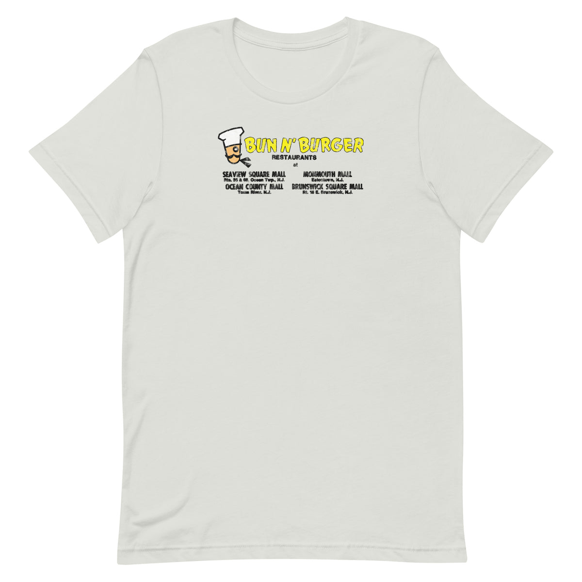 Bun N' Burger - EATONTOWN / OCEAN / TOMS RIVER - Unisex t-shirt