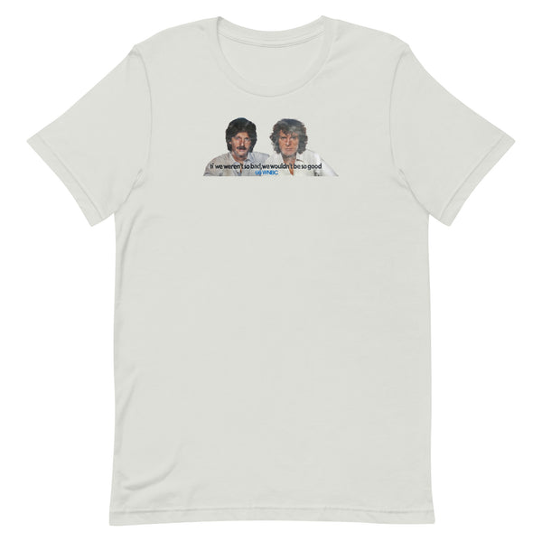 Howard & Imus - HOWARD STERN / WNBC - Unisex t-shirt Silver