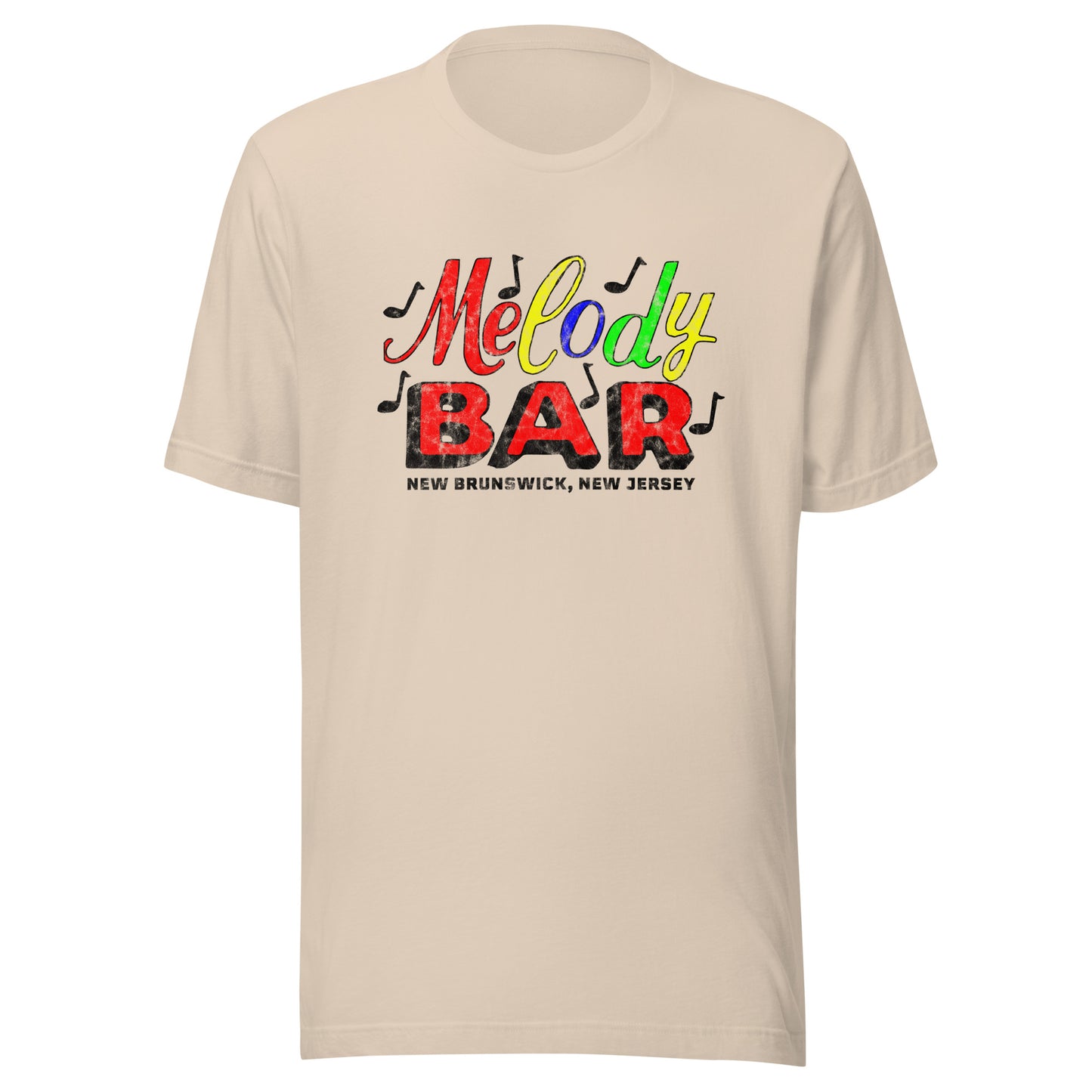 Melody Bar - NEW BRUNSWICK - Unisex t-shirt Soft Cream