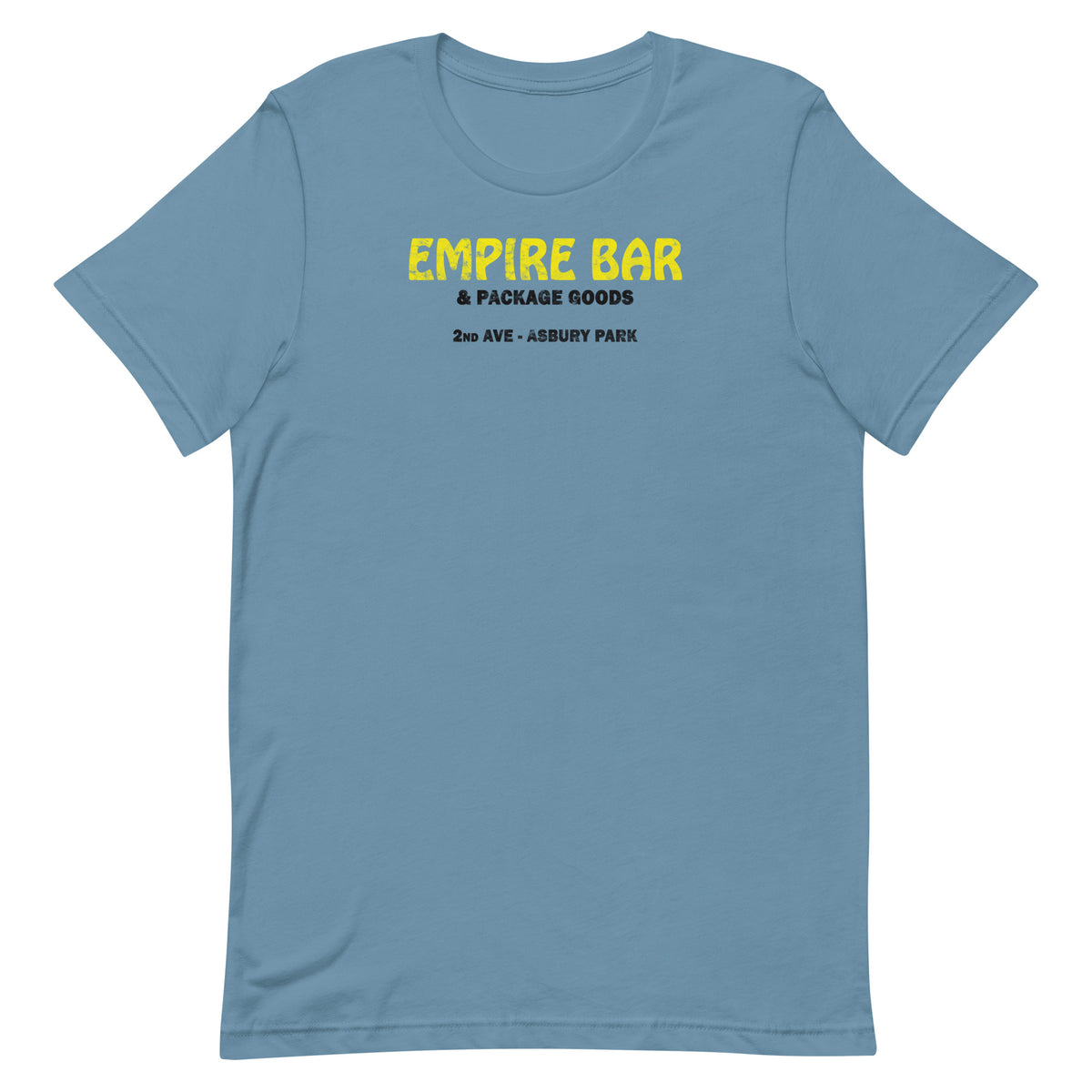 Empire Bar - ASBURY PARK - Unisex t-shirt Steel Blue
