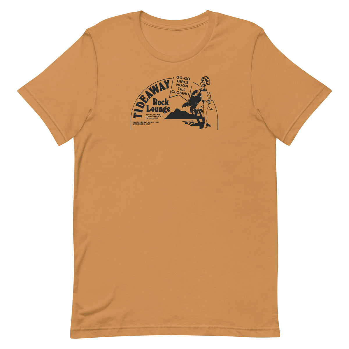 Tideaway Rock Lounge - LONG BRANCH - Short-Sleeve Unisex T-Shirt