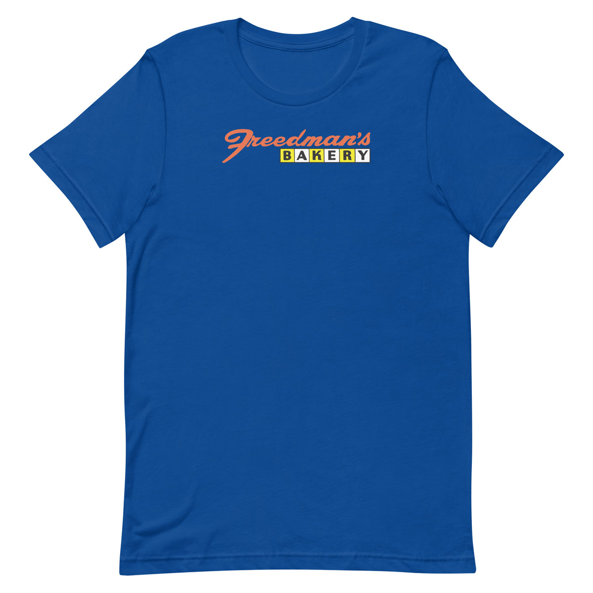 Freedman's Bakery - MULTIPLE LOCATIONS - Unisex t-shirt True Royal