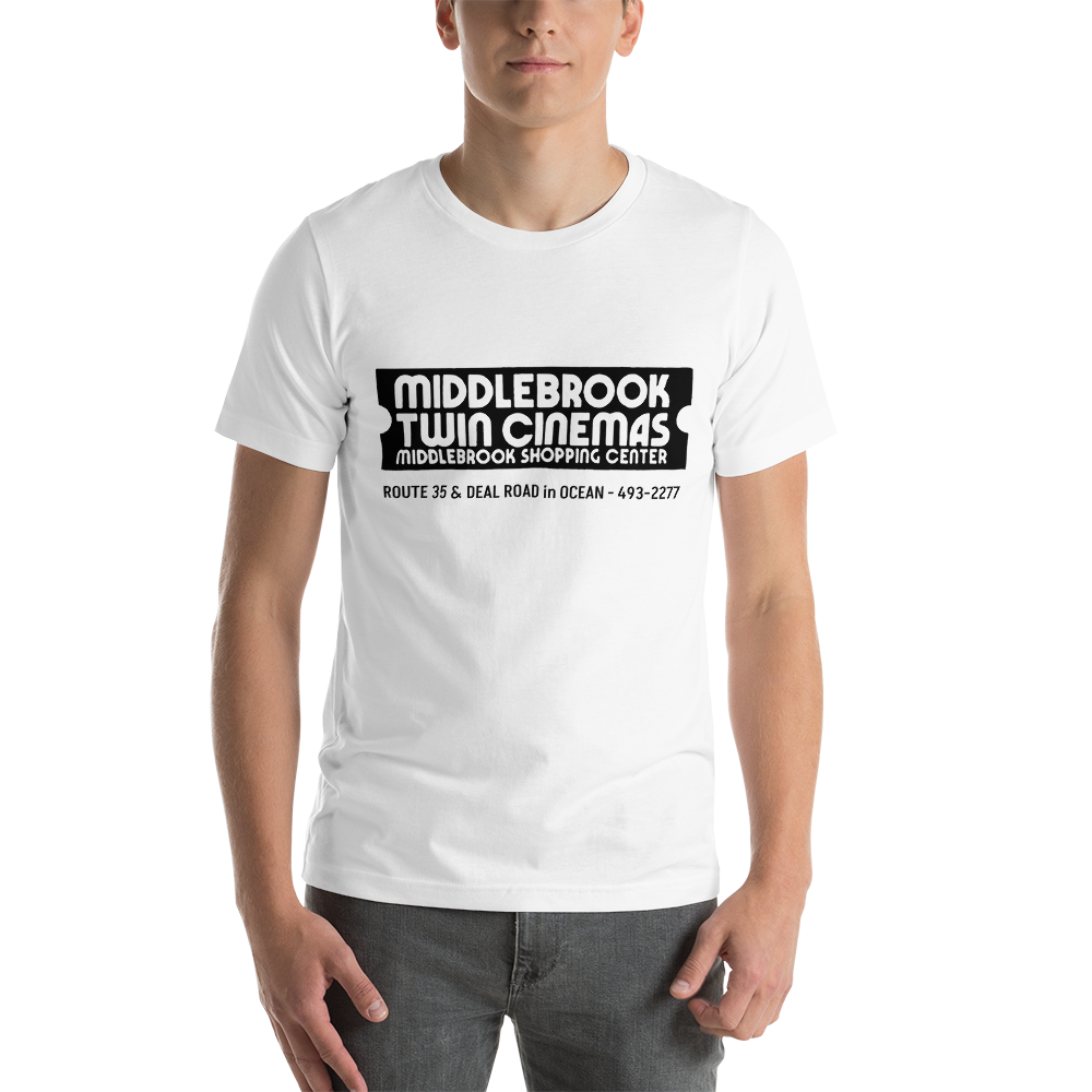 Middlebrook Twin Cinema - OCEAN - Unisex t-shirt White