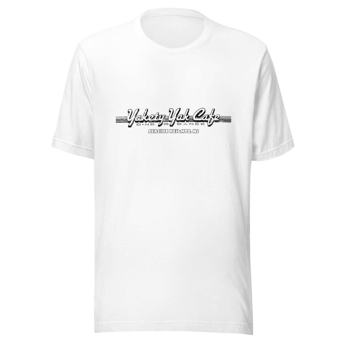 Yakety Yak Cafe - SEASIDE HEIGHTS - Unisex t-shirt White