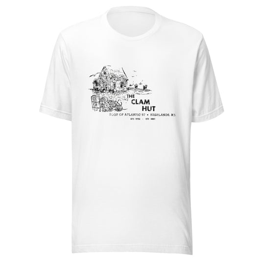 The Clam Hut - HIGHLANDS - Unisex t-shirt White