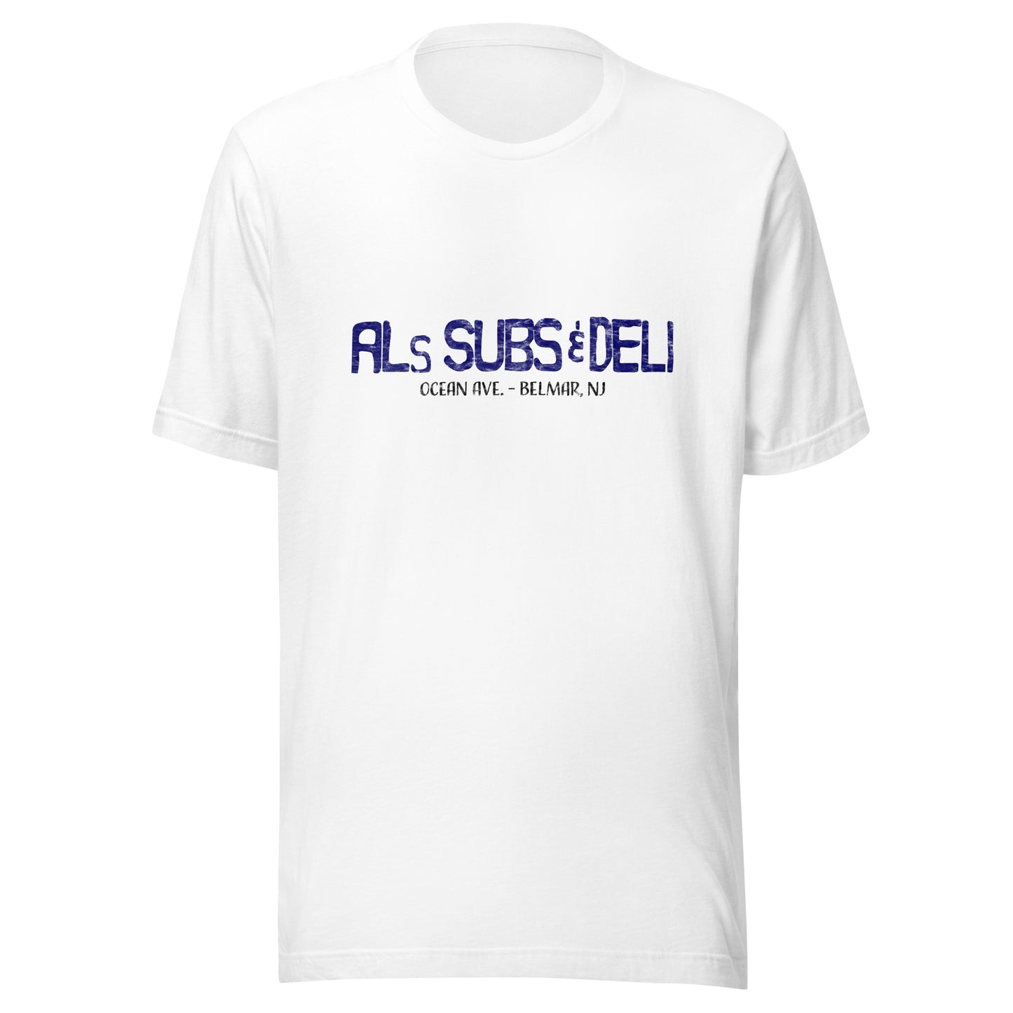 Al's Subs & Deli - BELMAR - Unisex t-shirt White