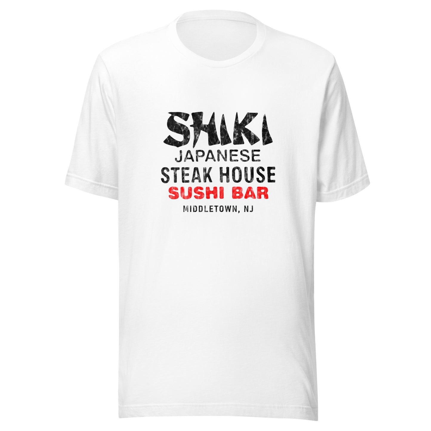 Shiki Japanese Steak House - MIDDLETOWN - Unisex t-shirt White