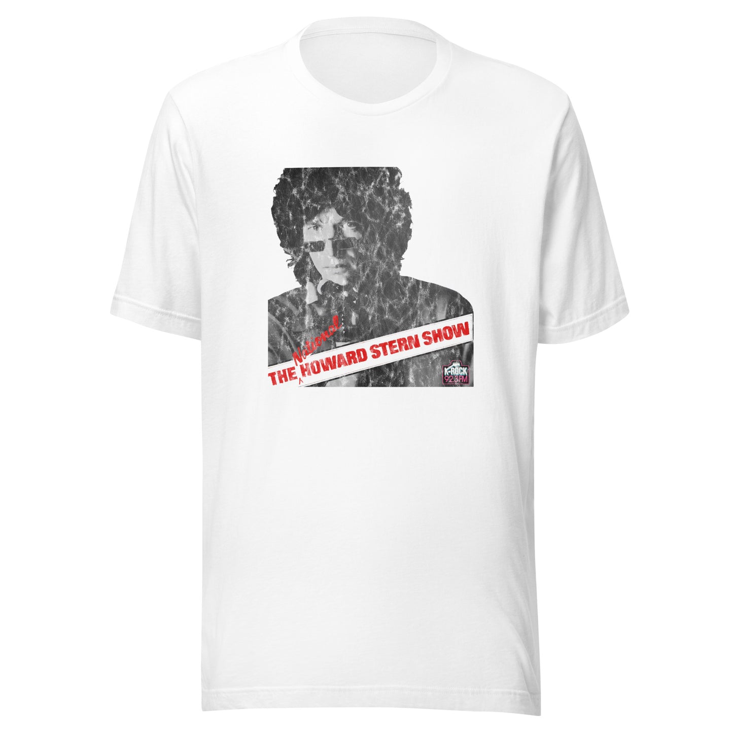 The National Howard Stern Show - HOWARD STERN / KROCK - Unisex t-shirt White
