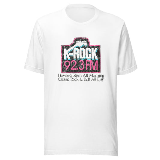 Howard All Morning - HOWARD STERN / KROCK - Unisex t-shirt White