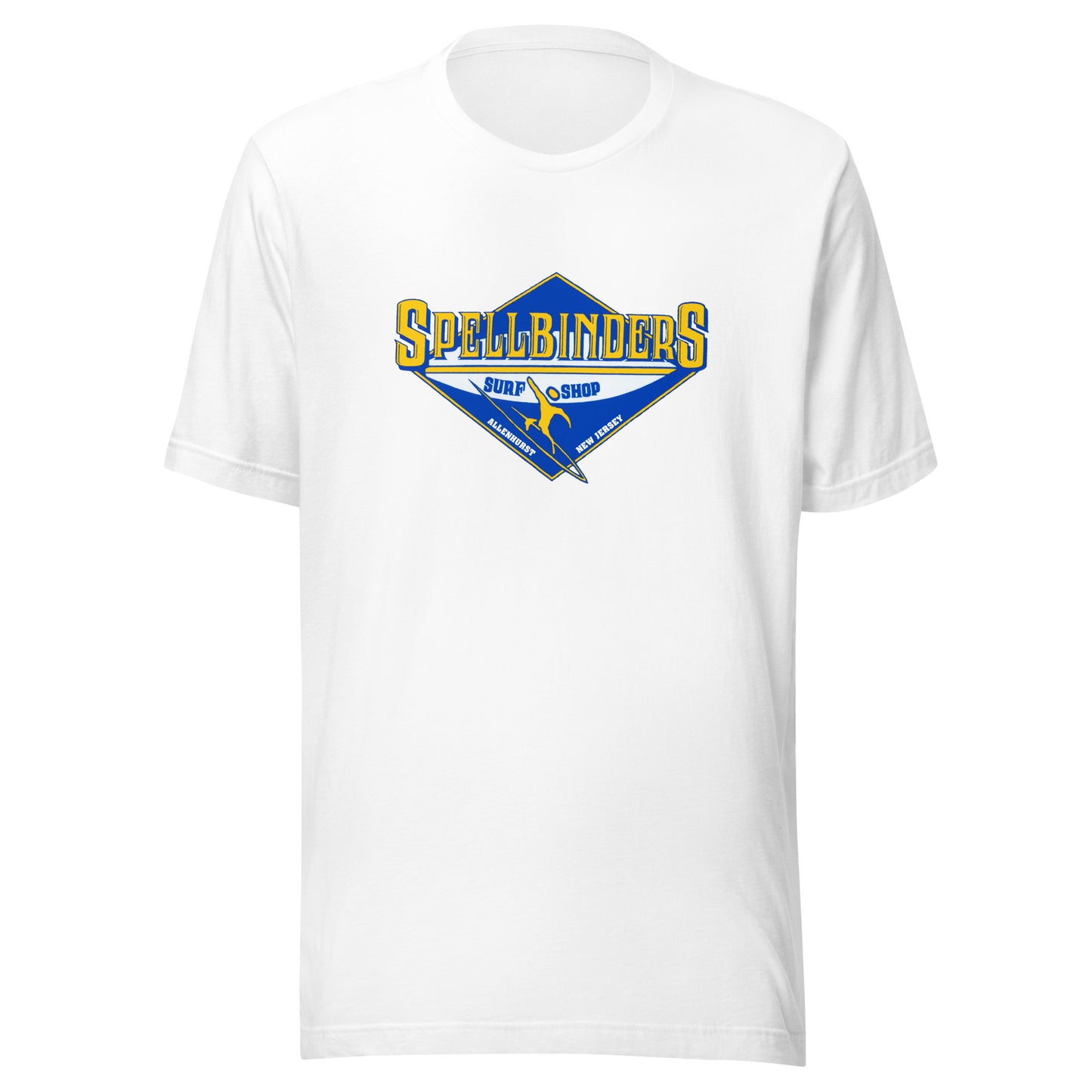 Spellbinder's Surf & Snow - ALLENHURST - Unisex t-shirt White