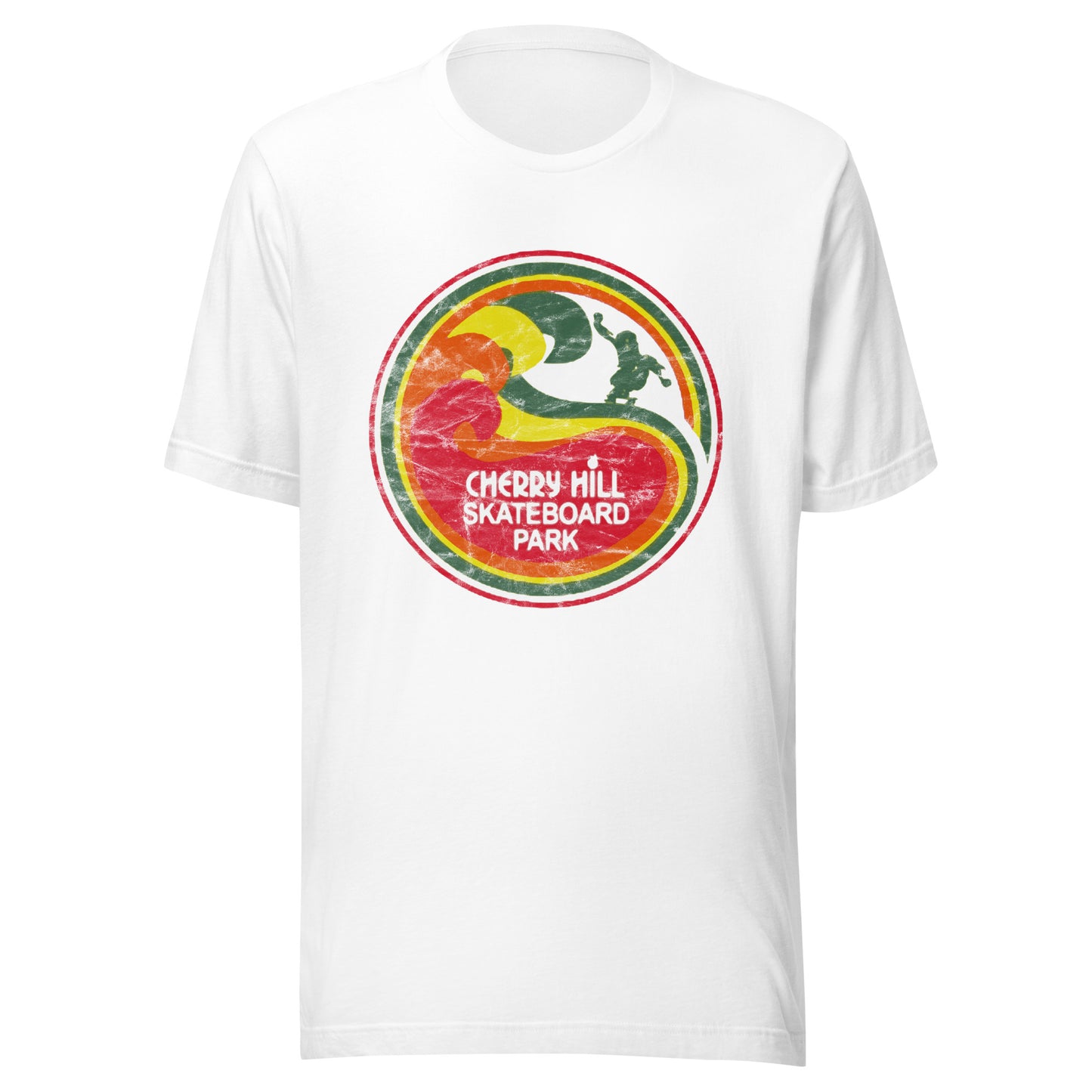 Cherry Hill Skateboard Park - CHERRY HILL - Unisex t-shirt White