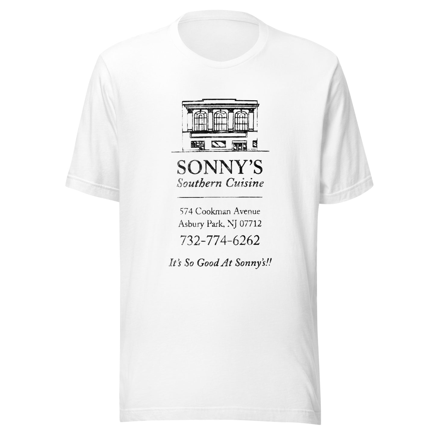 Sonny's Southern Cuisine - ASBURY PARK - Unisex t-shirt White