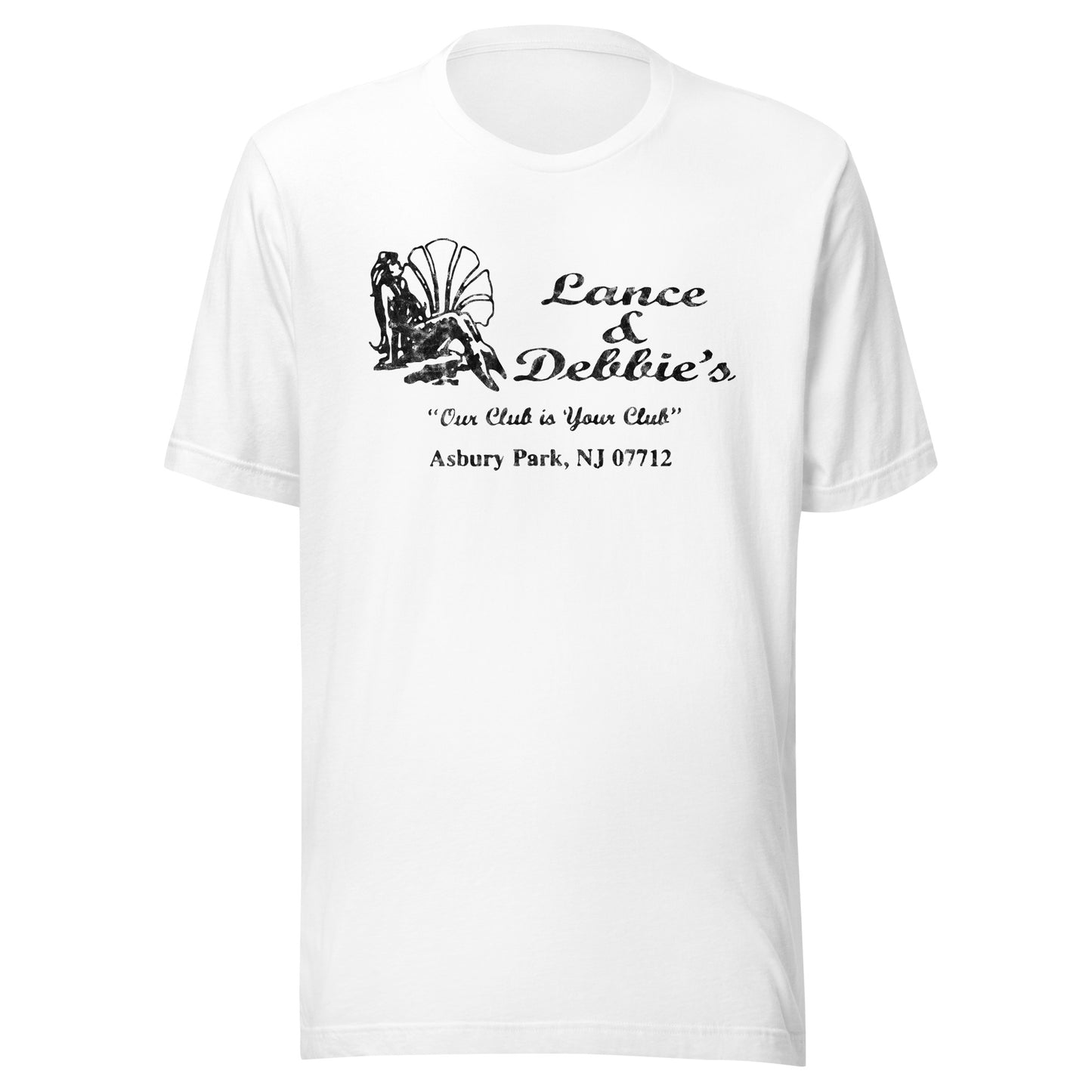 Lance & Debbie's - ASBURY PARK - Unisex t-shirt White