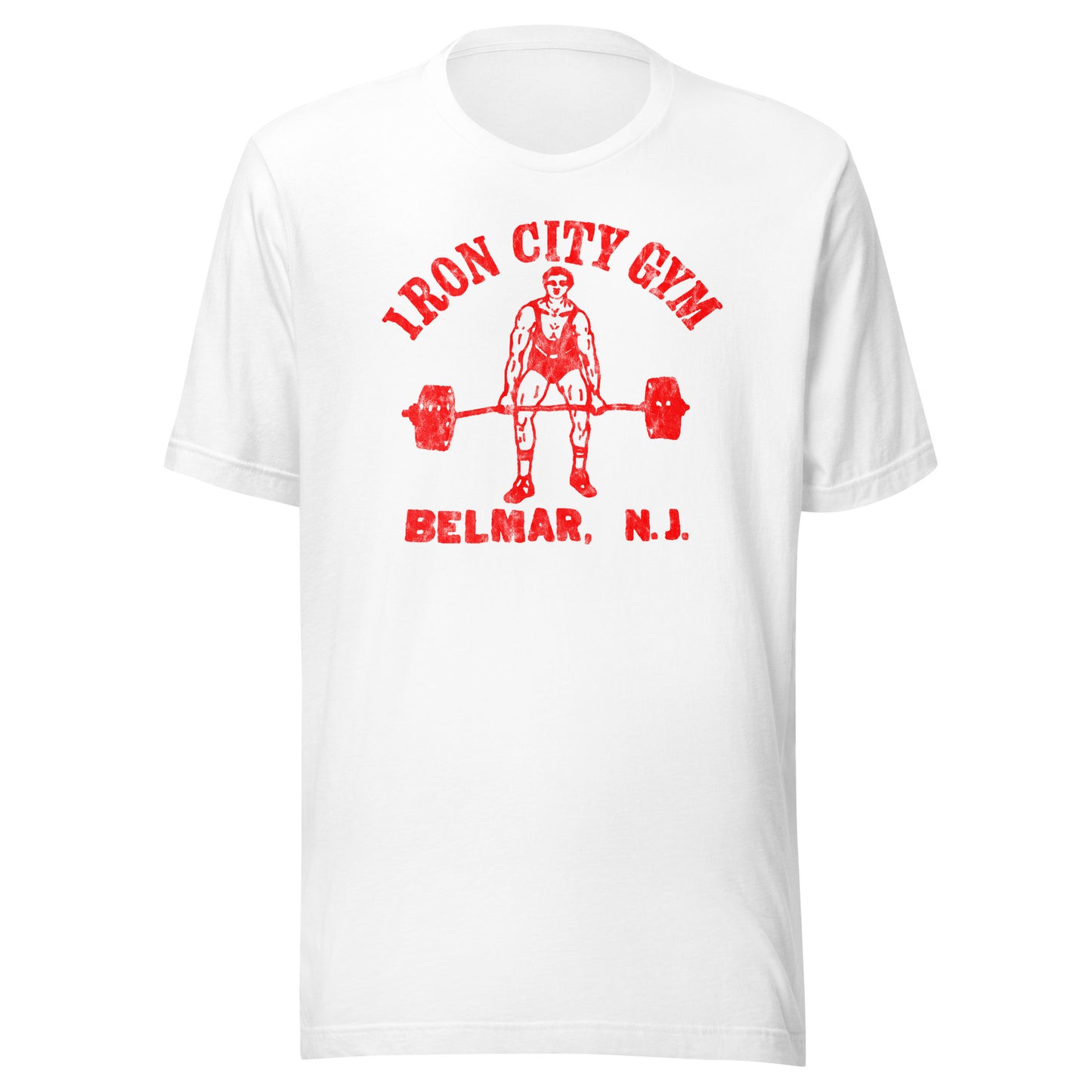 Iron City Gym - BELMAR - Unisex t-shirt White
