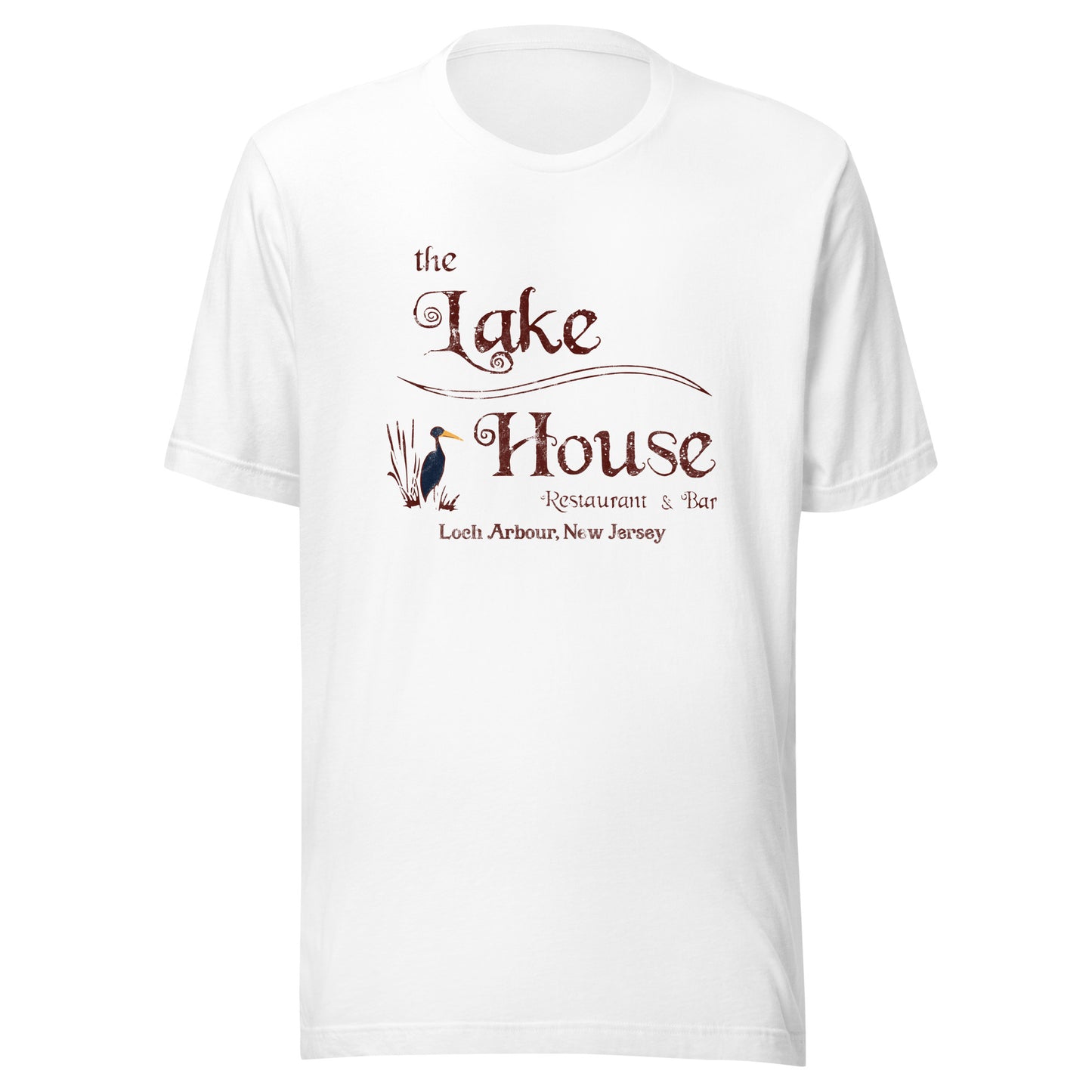 The Lakehouse Restaurant and Bar - LOCH ARBOUR - Unisex t-shirt White