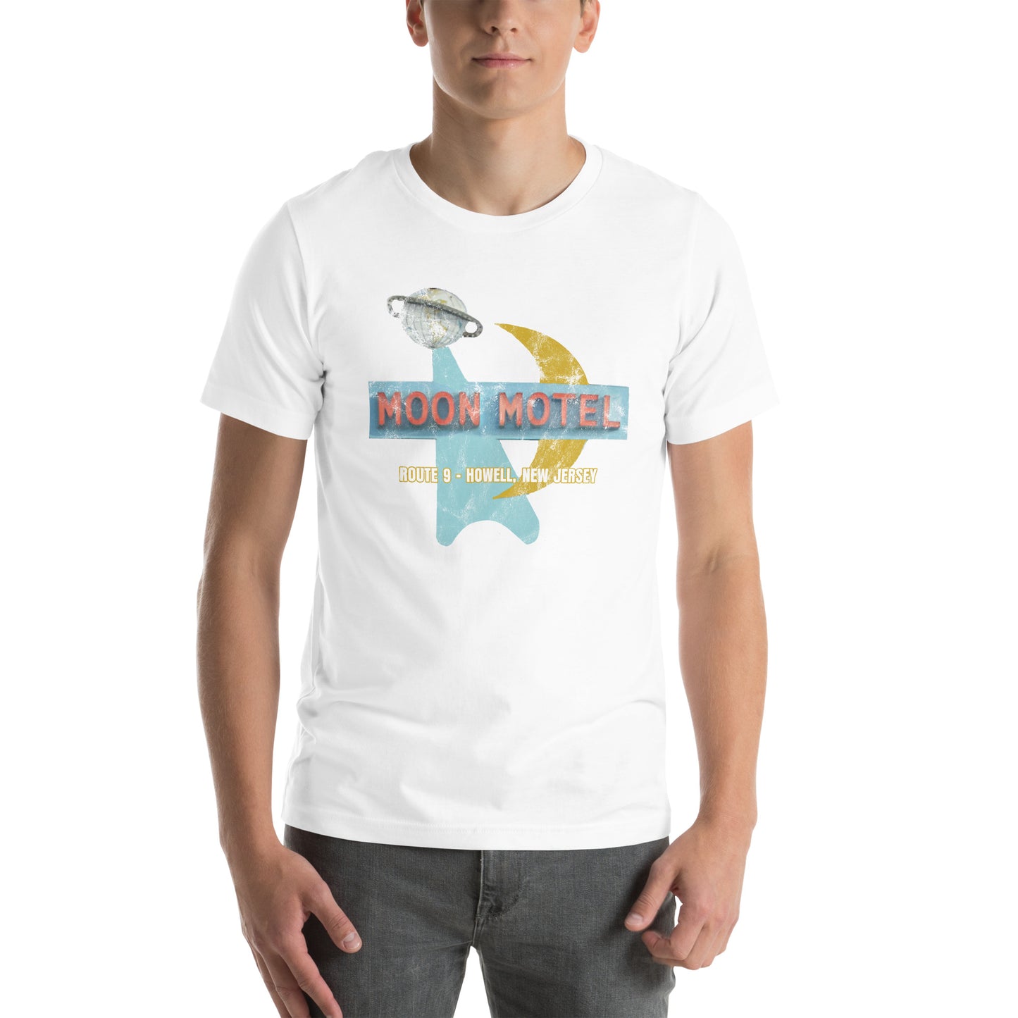Moon Motel - HOWELL - Unisex t-shirt White