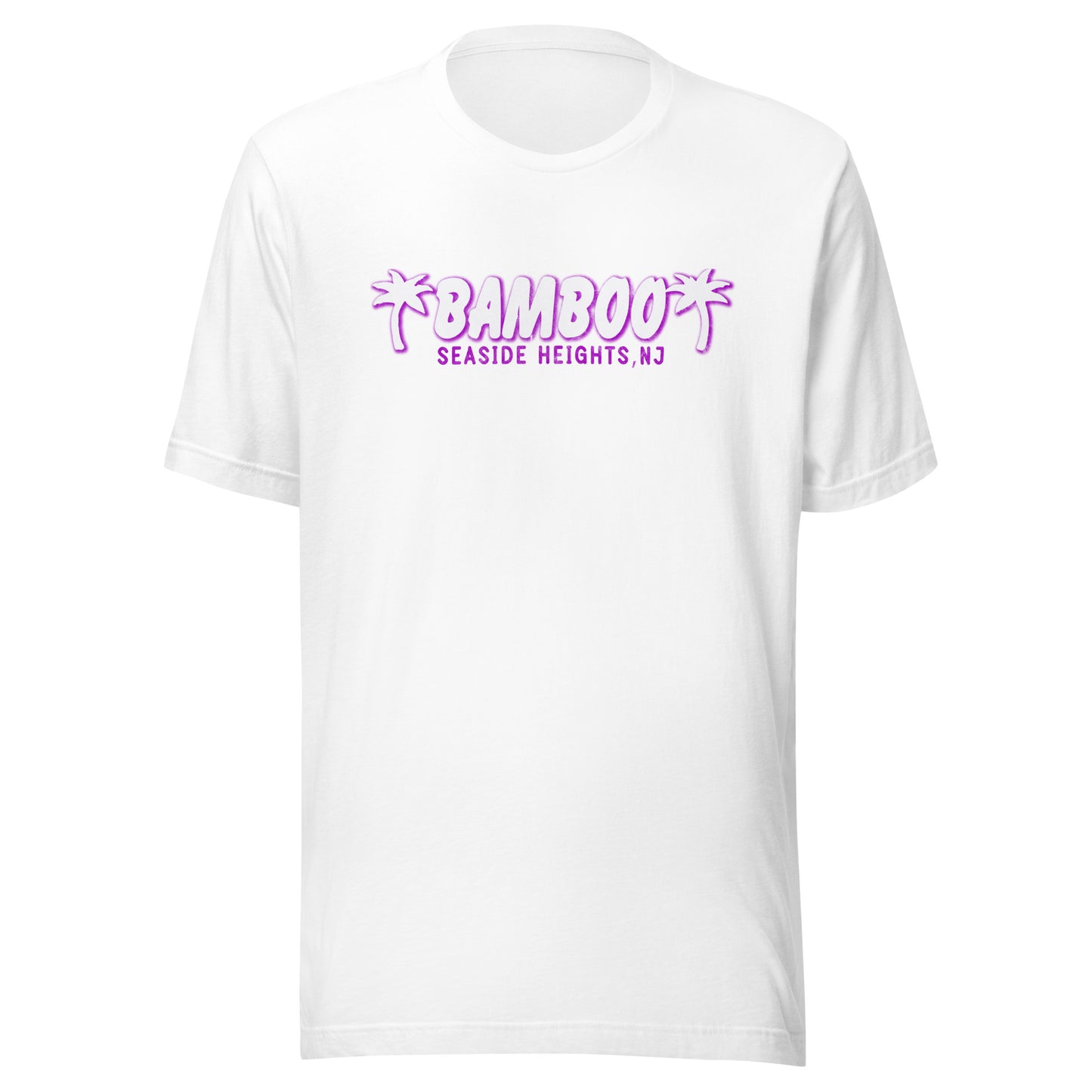 Bamboo - SEASIDE HEIGHTS - Unisex t-shirt White