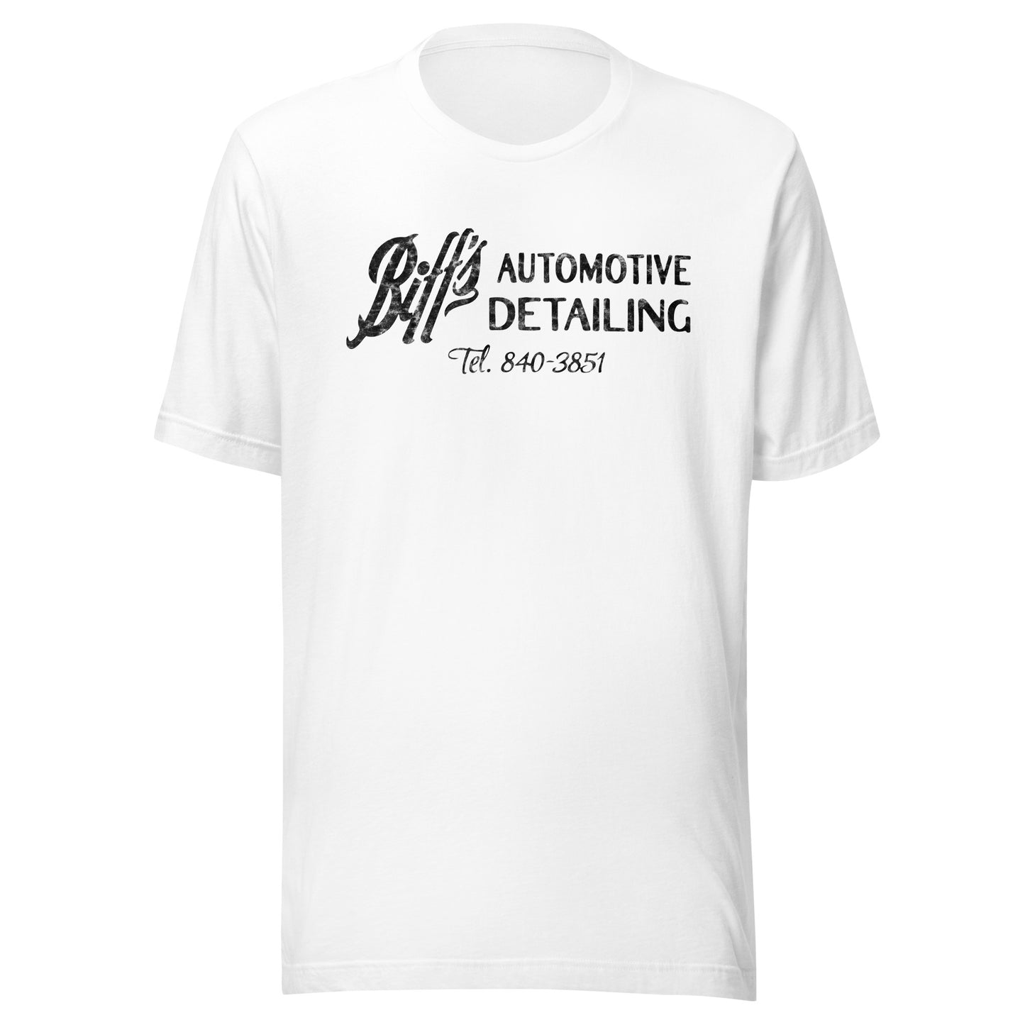 Biff's Automotive Detailing - Unisex t-shirt White