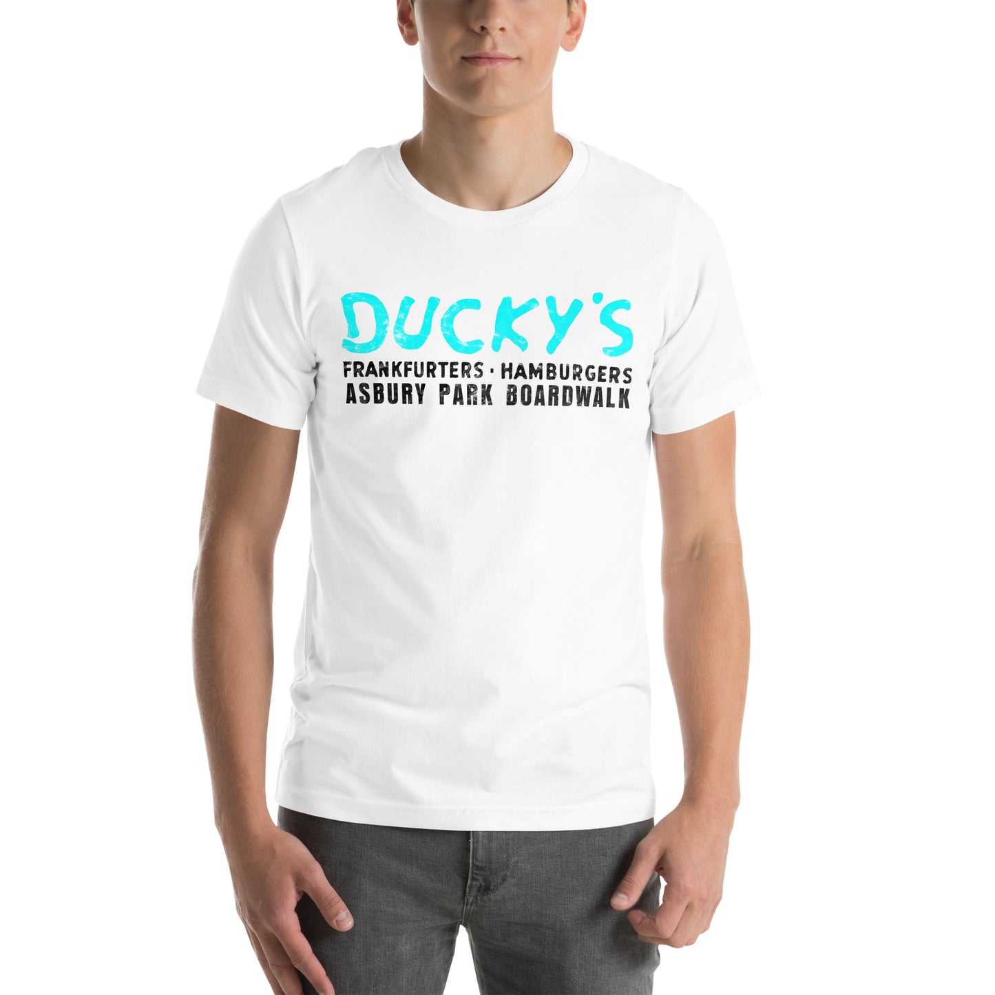 Ducky's - ASBURY PARK - Unisex t-shirt White