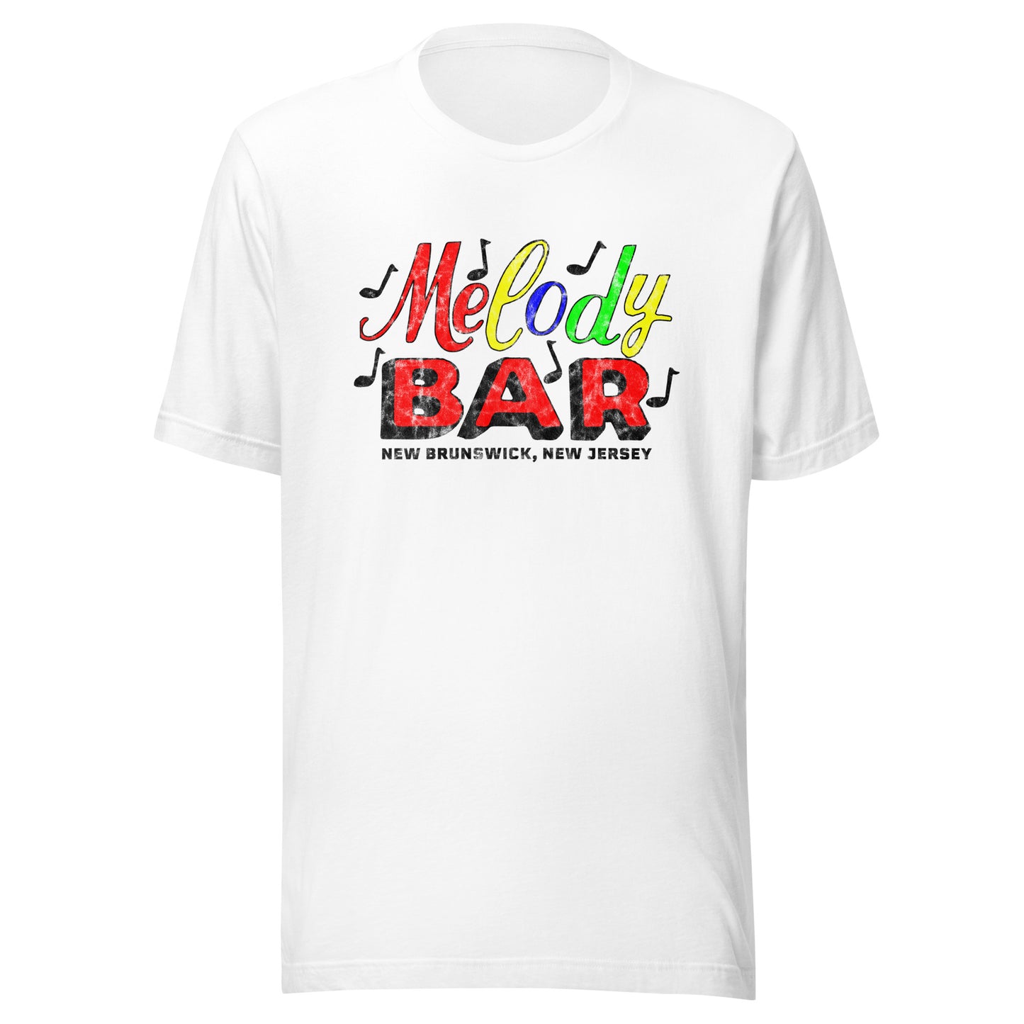 Melody Bar - NEW BRUNSWICK - Unisex t-shirt White