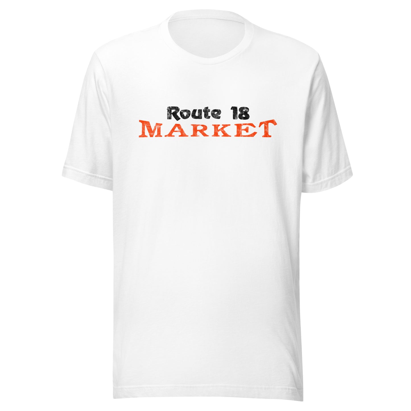 Route 18 Market - EAST BRUNSWICK - Unisex t-shirt White