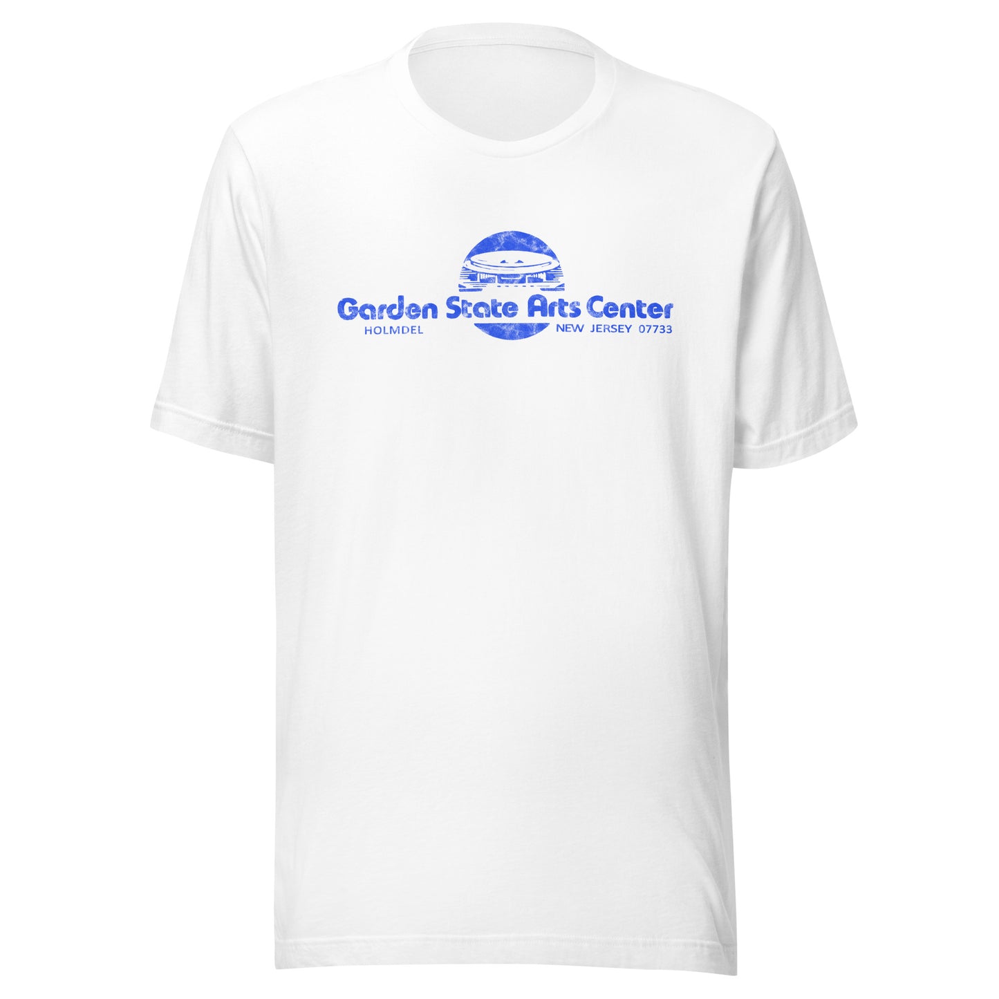 Garden State Arts Center - HOLMDEL - Unisex t-shirt White