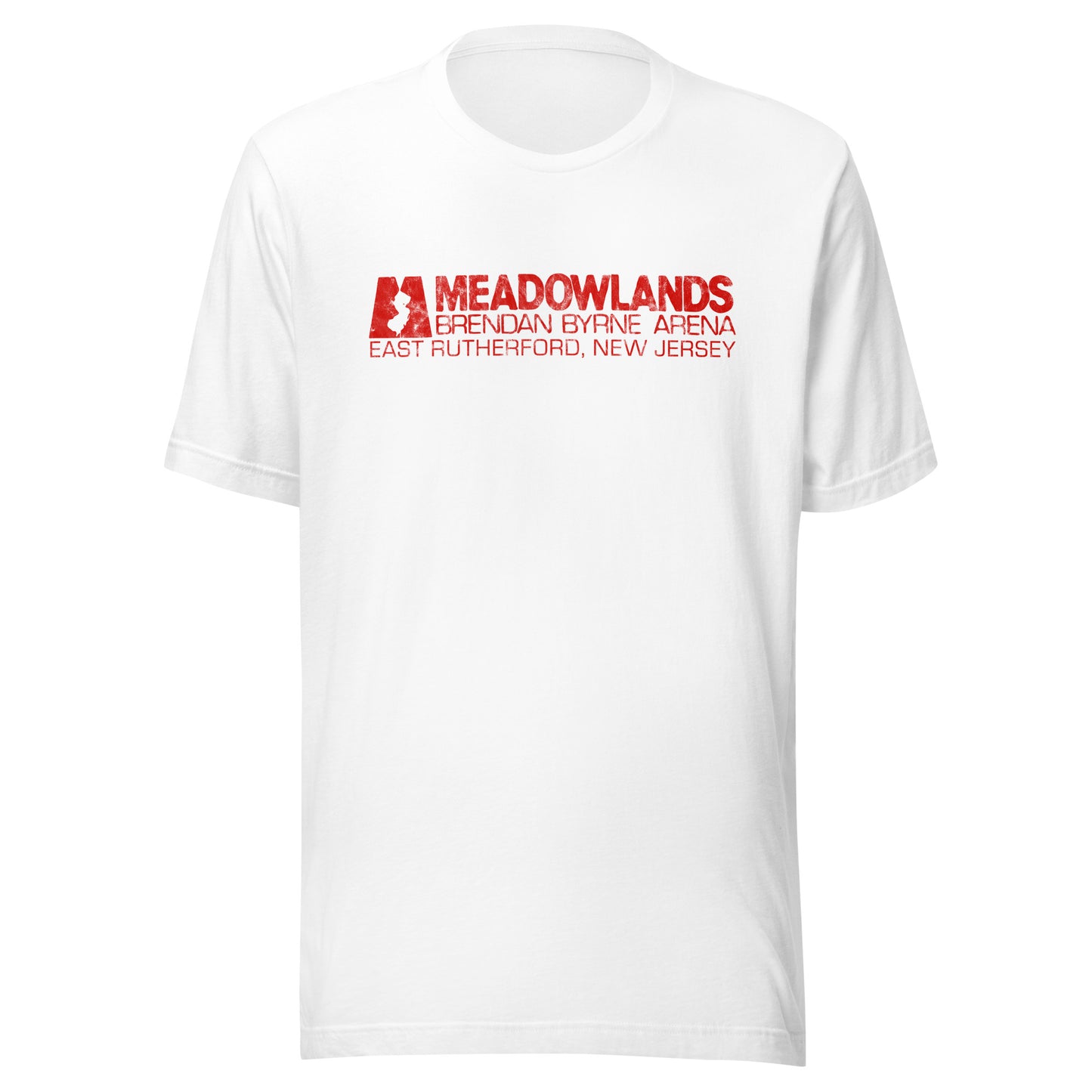 Brendan Byrne Arena - MEADOWLANDS / EAST RUTHERFORD - Unisex t-shirt White