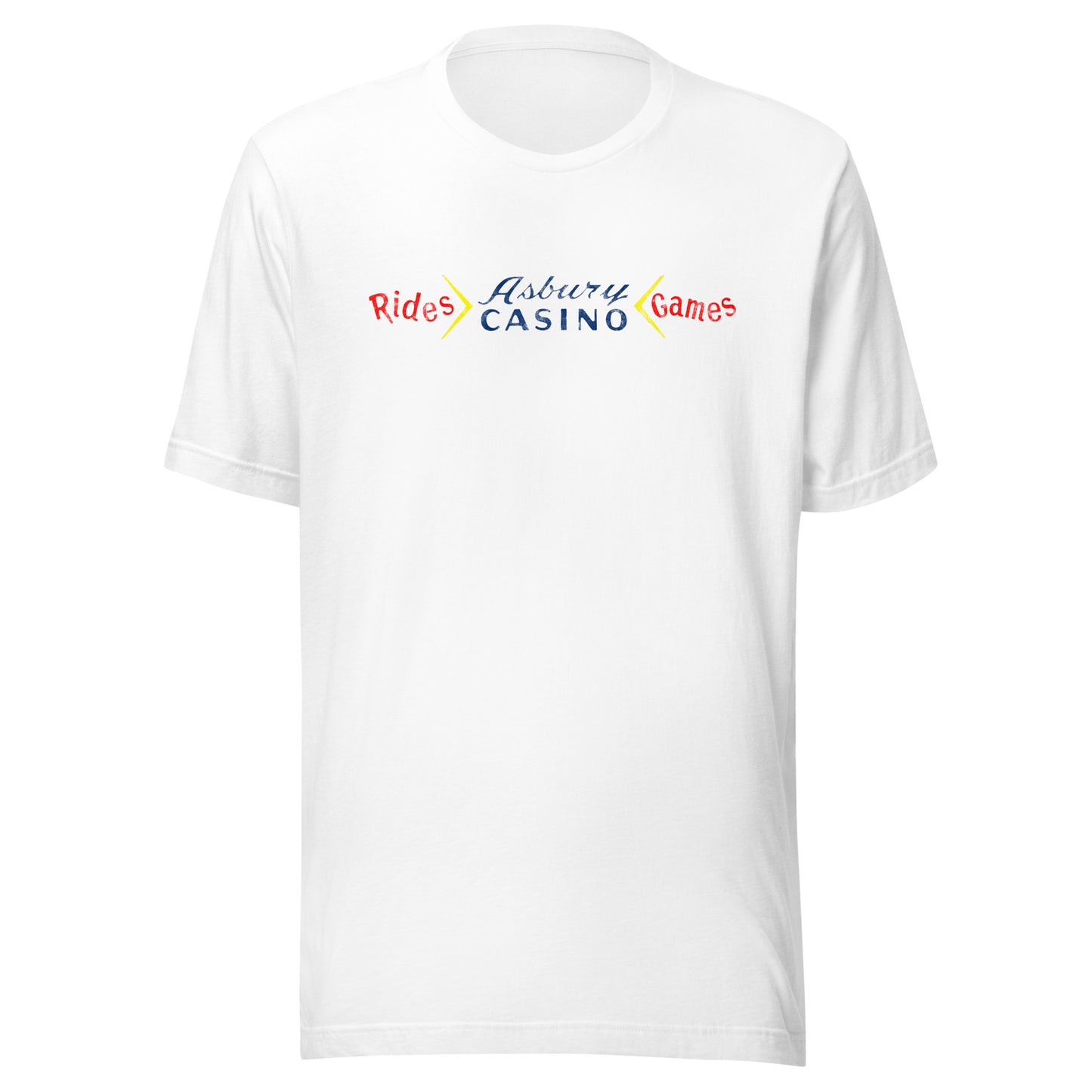 Asbury Casino - ASBURY PARK - Unisex t-shirt White