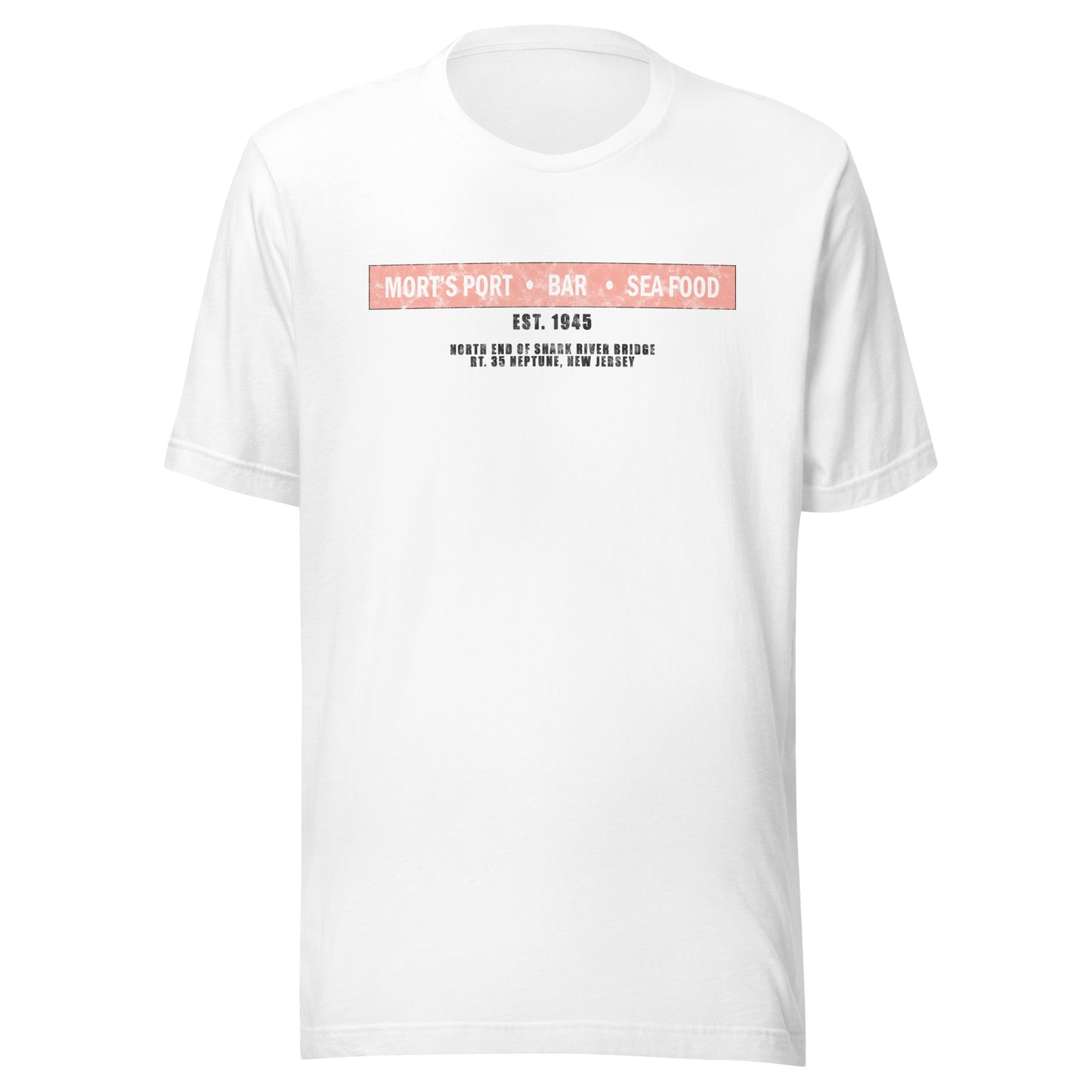 Mort's Port - NEPTUNE - Unisex t-shirt White