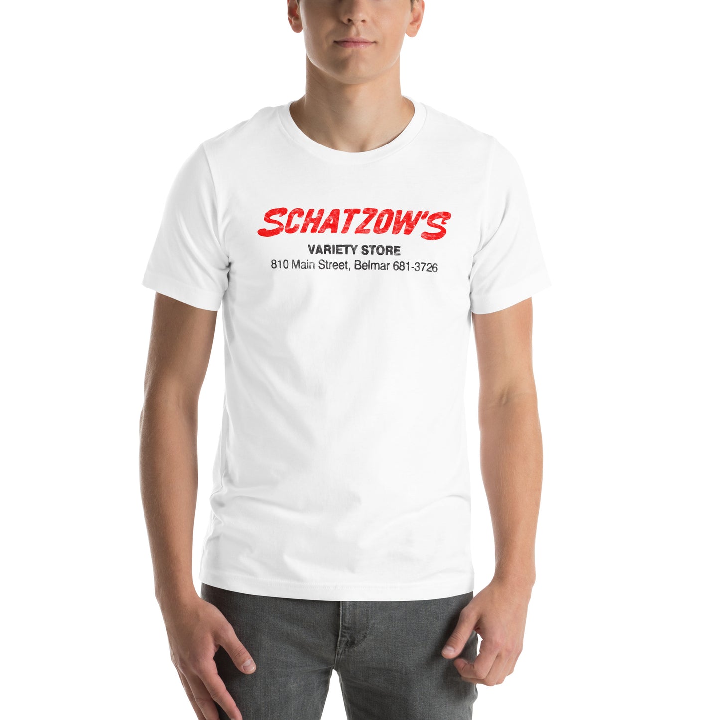 Schatzow's Variety Store - BELMAR - Unisex t-shirt White