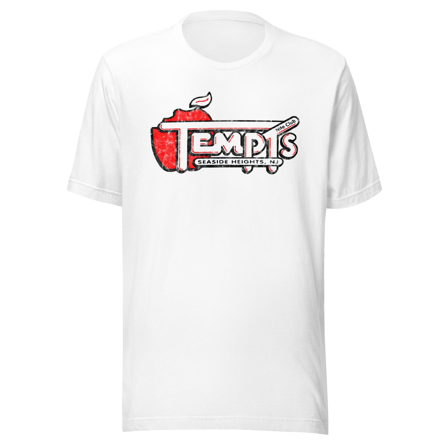 Temptations Nite Club - SEASIDE HEIGHTS - Unisex t-shirt White