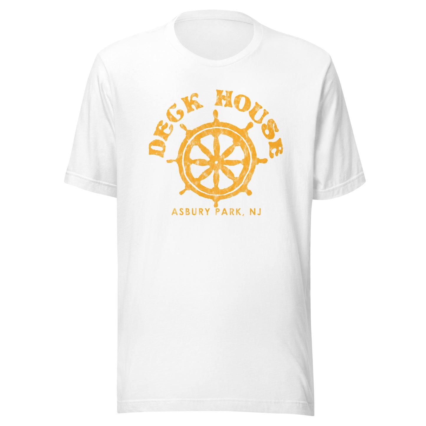 Deck House - ASBURY PARK - Unisex t-shirt White