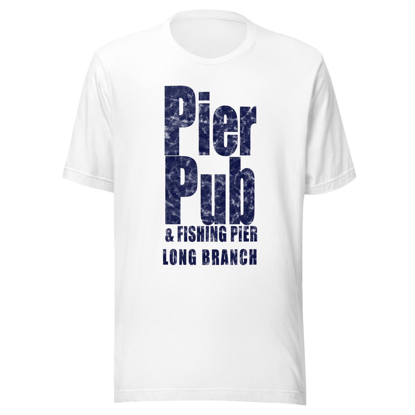 Pier Pub - LONG BRANCH - Unisex t-shirt White