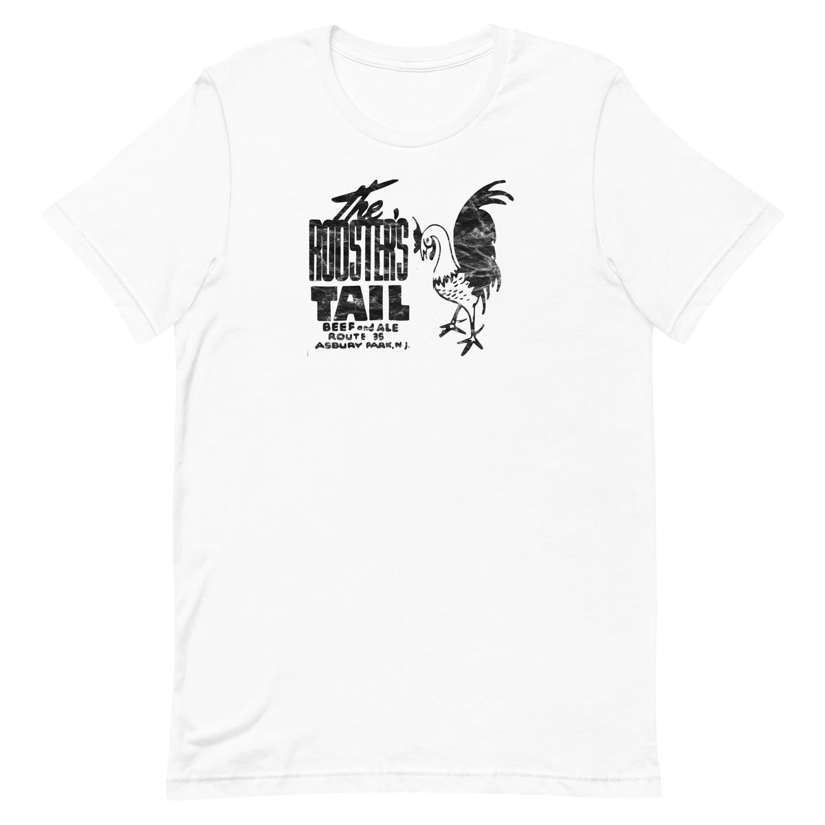 The Rooster's Tail - ASBURY PARK - Unisex t-shirt