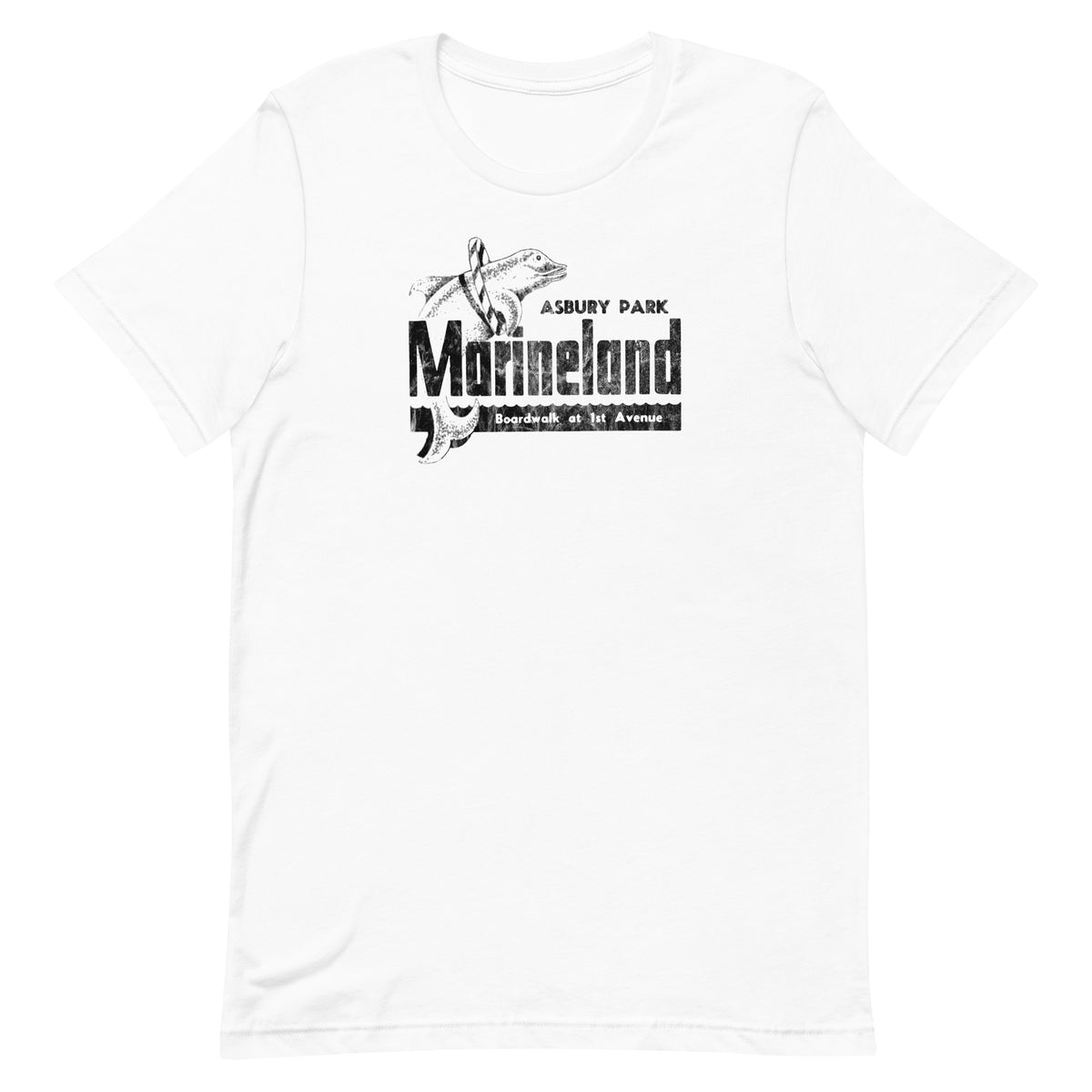 Marineland - ASBURY PARK - Unisex t-shirt White