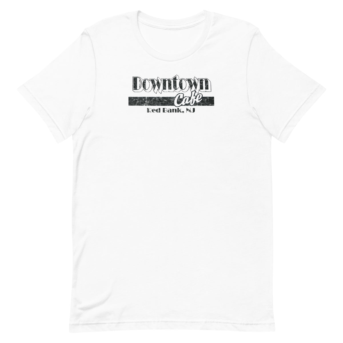 Downtown Cafe - RED BANK - Unisex t-shirt