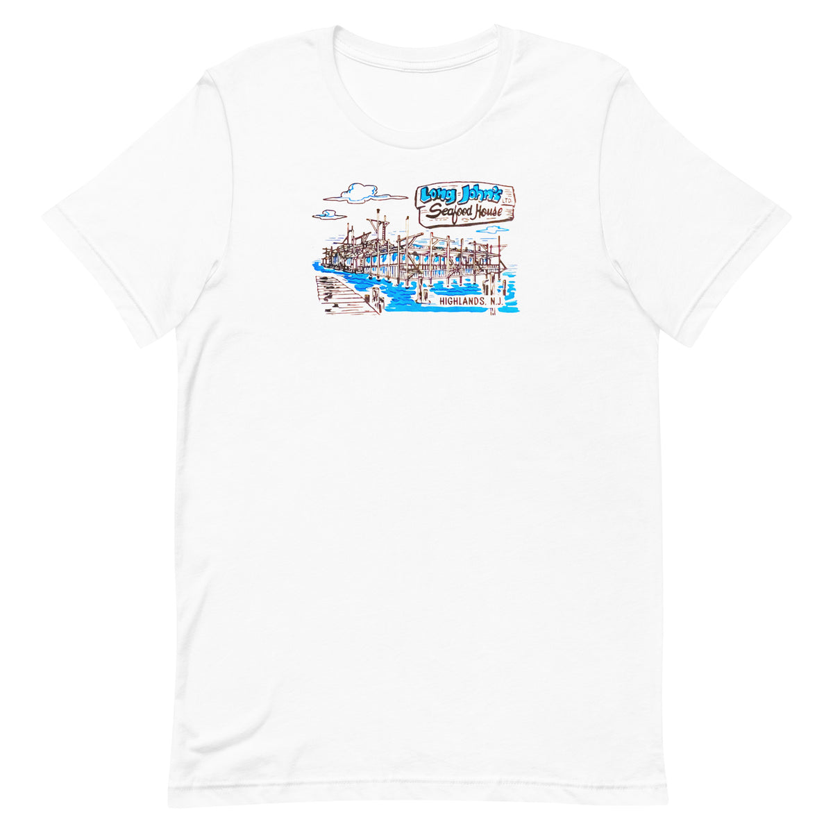 Long John's Seafood House - HIGHLANDS - Unisex t-shirt